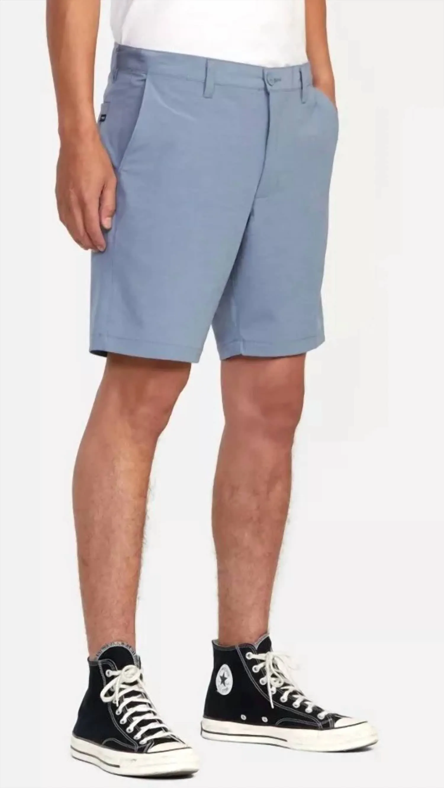 Daggers Hybrid Chino Short In Slate