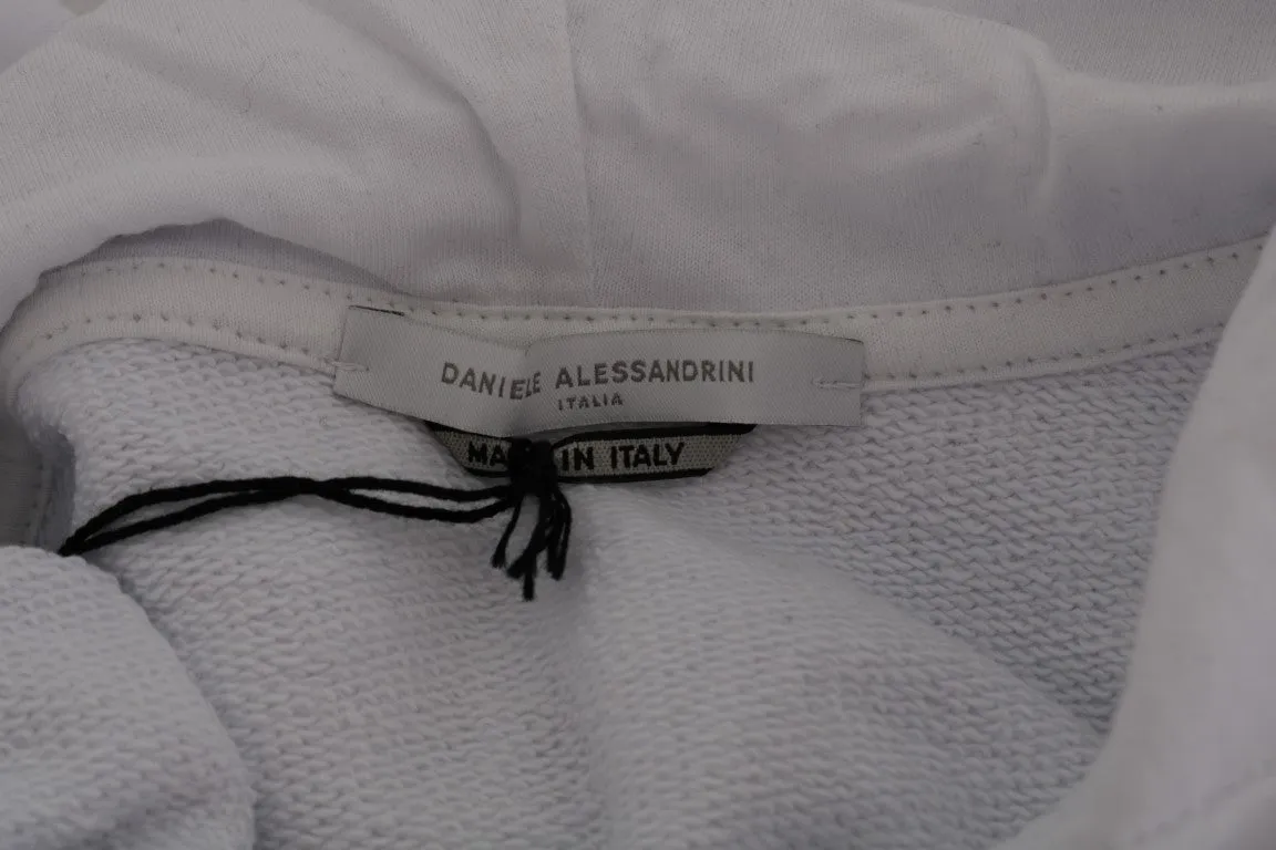 Daniele Alessandrini  Pullover Hodded Cotton Men's Sweater