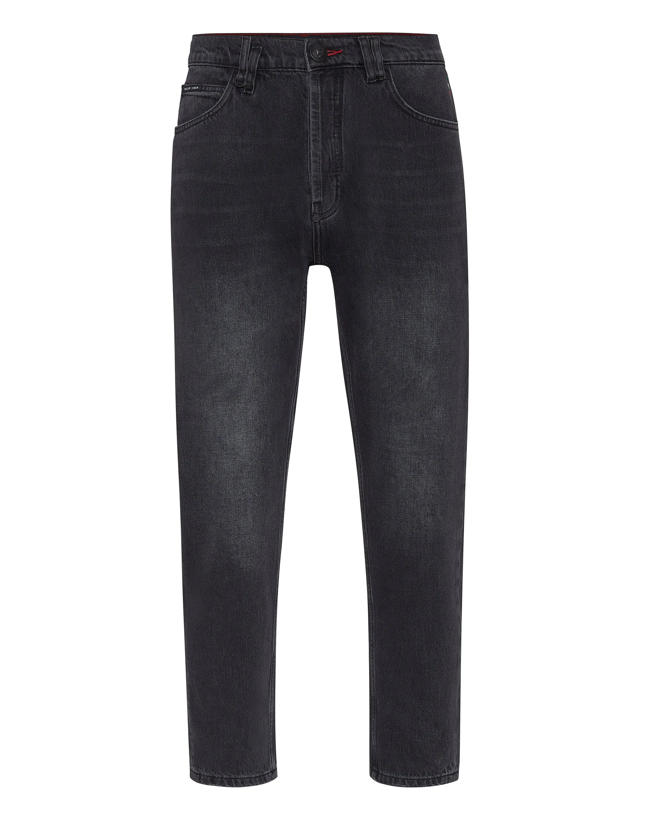 Denim Trousers Carrot Fit Iconic Plein
