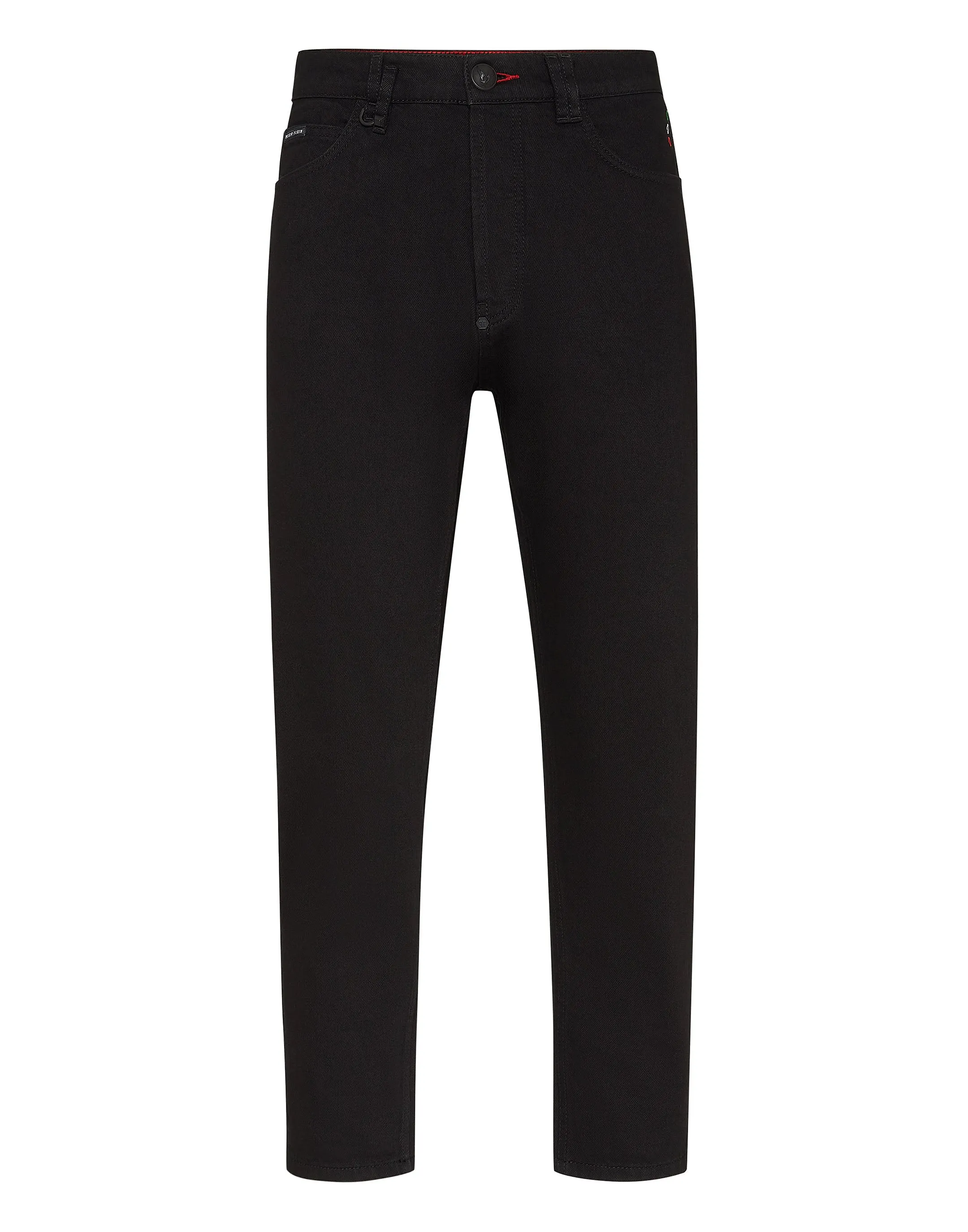 Denim Trousers Carrot Fit Iconic Plein