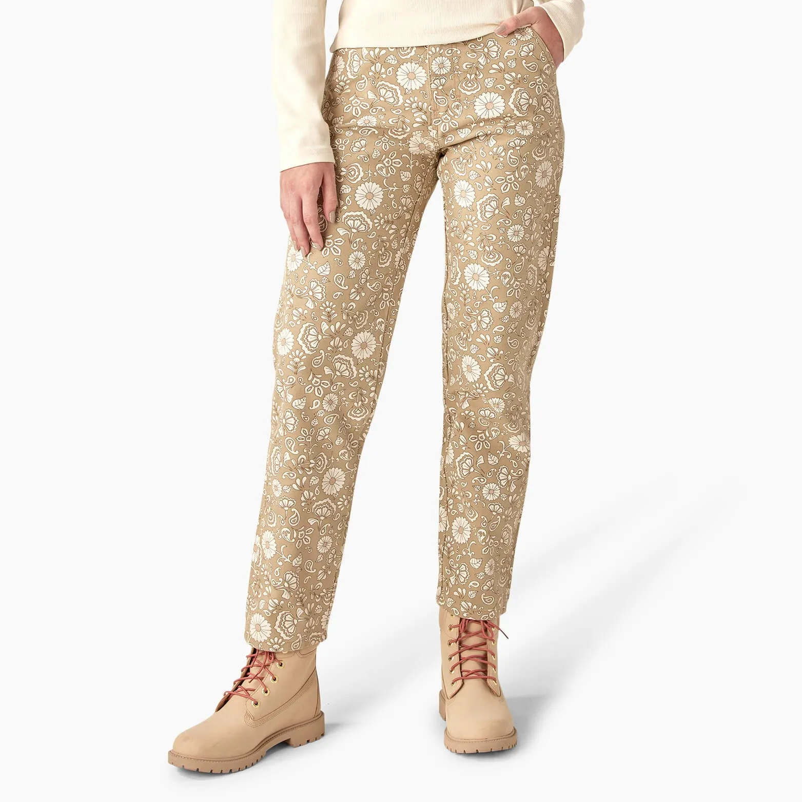 Dickies Women’s Ellis Floral Duck Canvas Pants