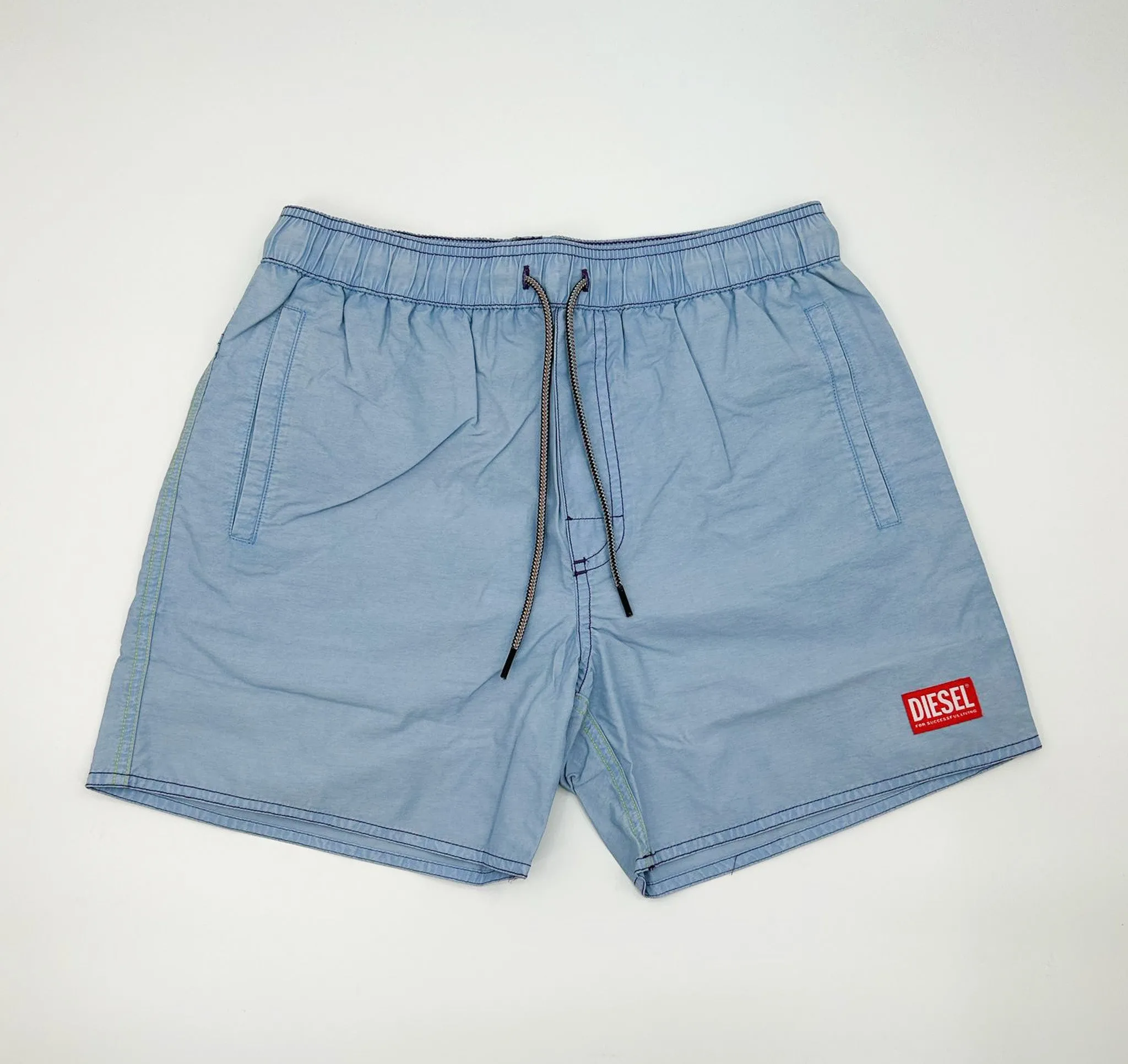 Diesel Light Blue Waykeeki Swim Shorts Bathing Suit