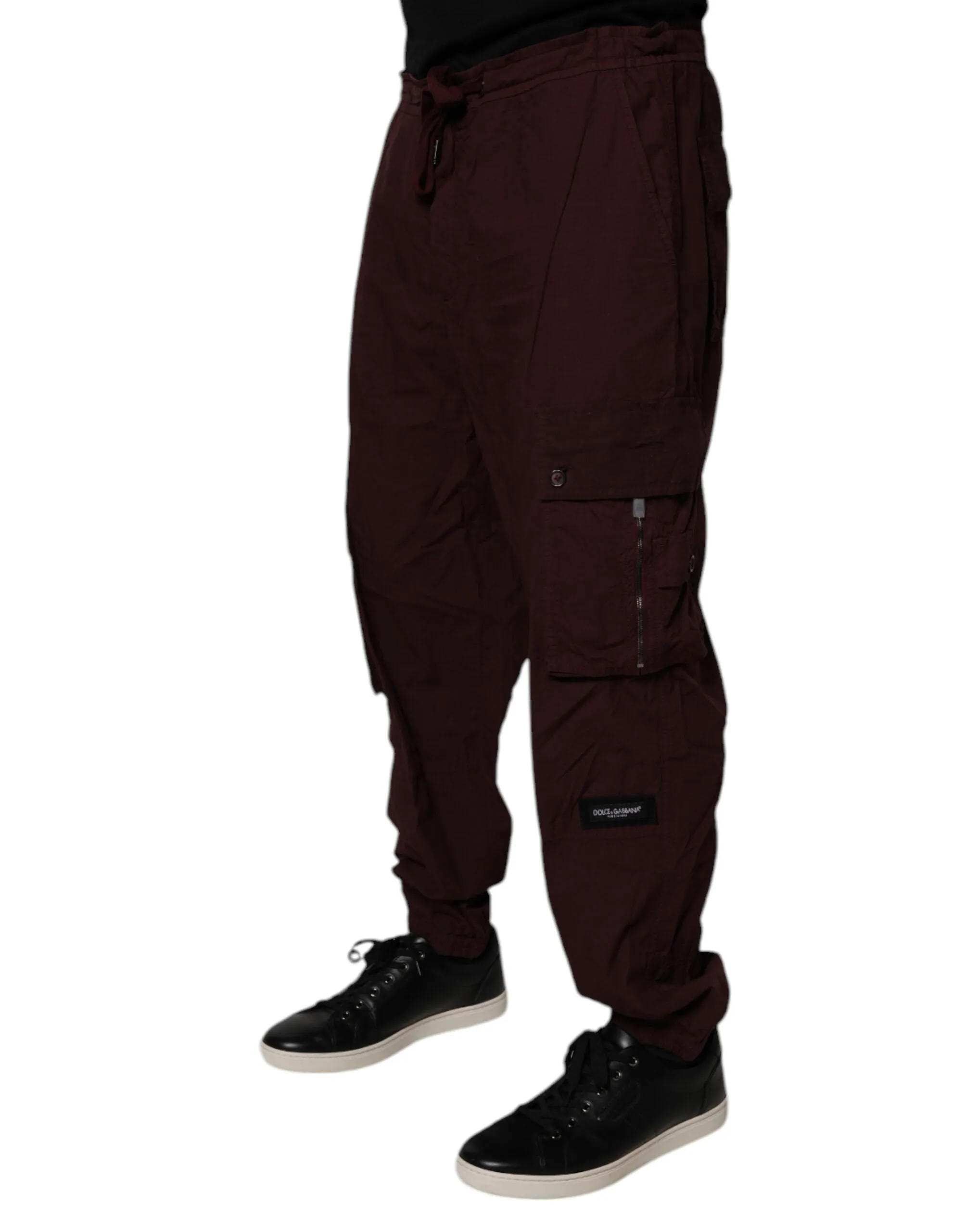 Dolce & Gabbana Cotton Cargo Jogger SweatMen's Men's Pants (Pre-Owned)