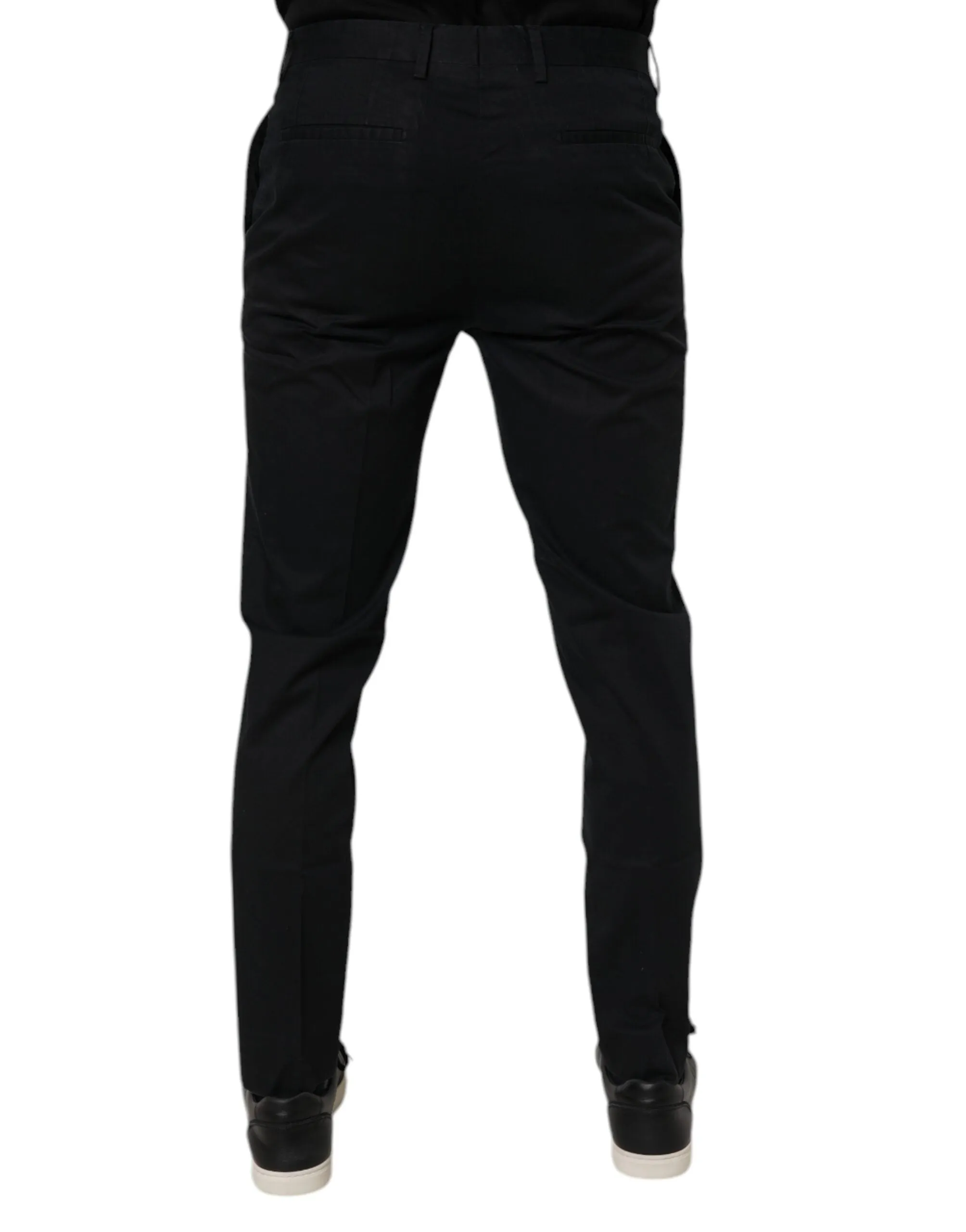 Dolce & Gabbana Cotton Stretch Skinny Dress Formal Men's Pants (Pre-Owned)