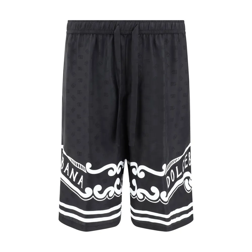 Dolce & Gabbana Silk Men's Shorts