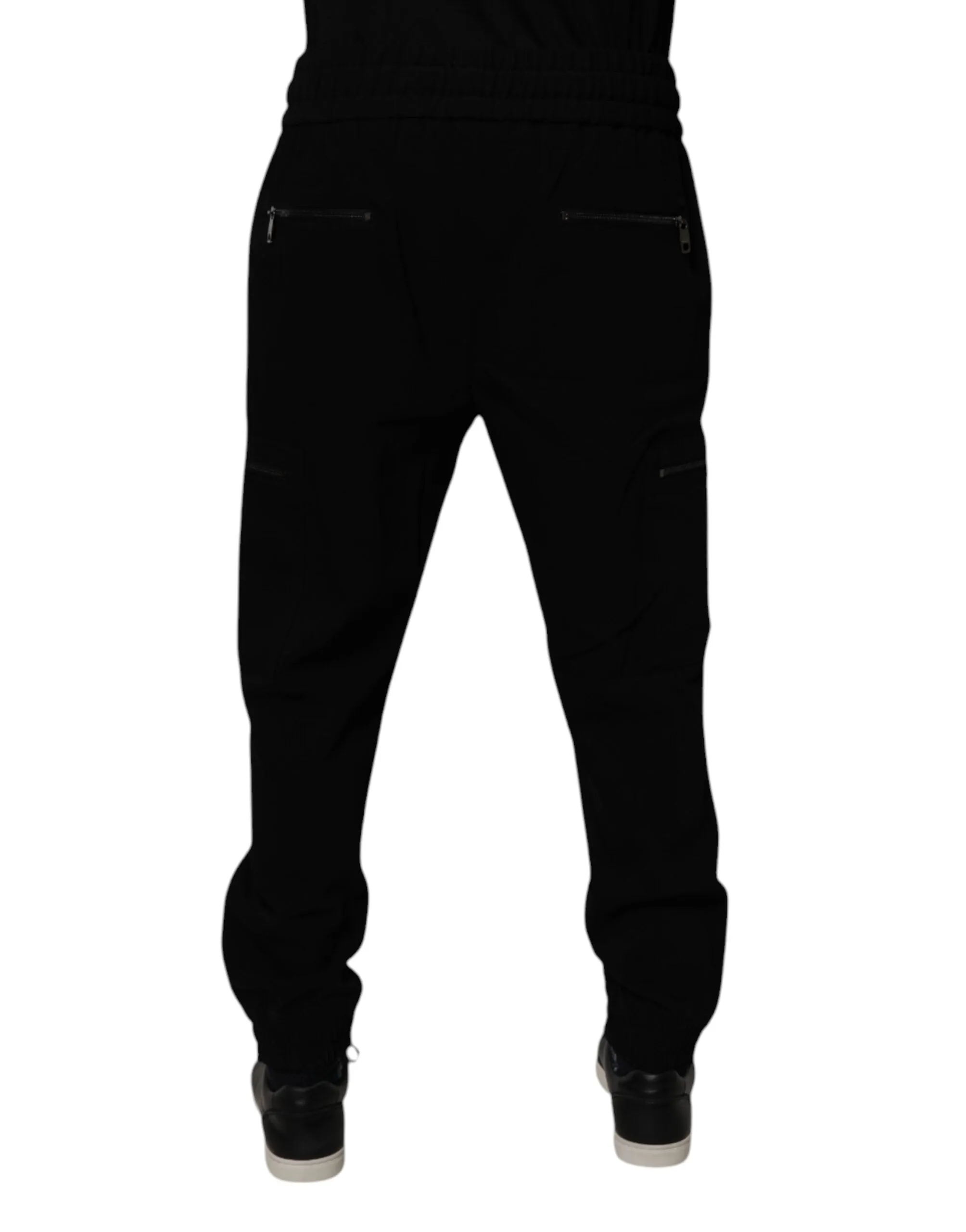 Dolce & Gabbana Wool Stretch Jogger Men's Pants