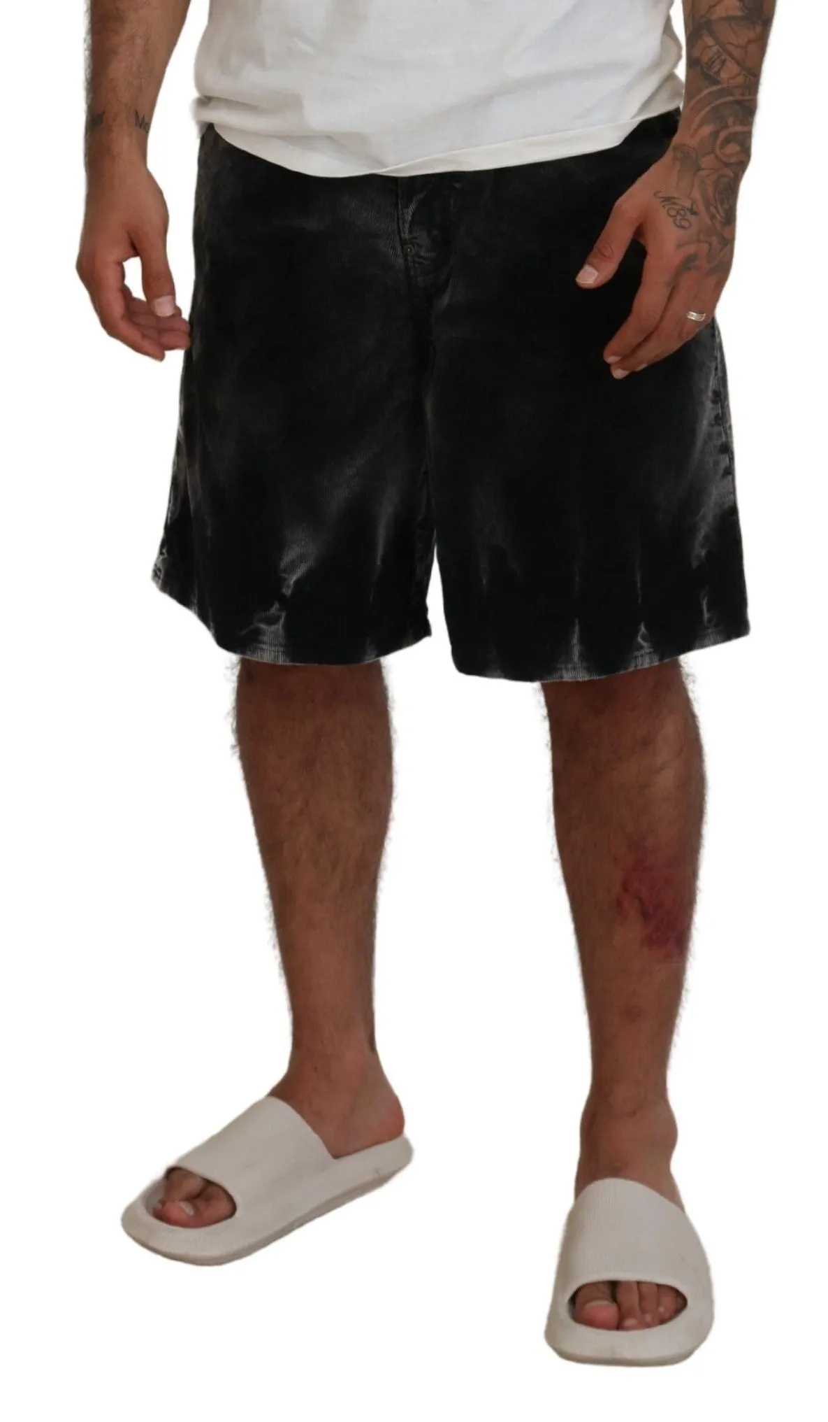 Dsqua²  Cotton Corduroy Bermuda Men's Shorts