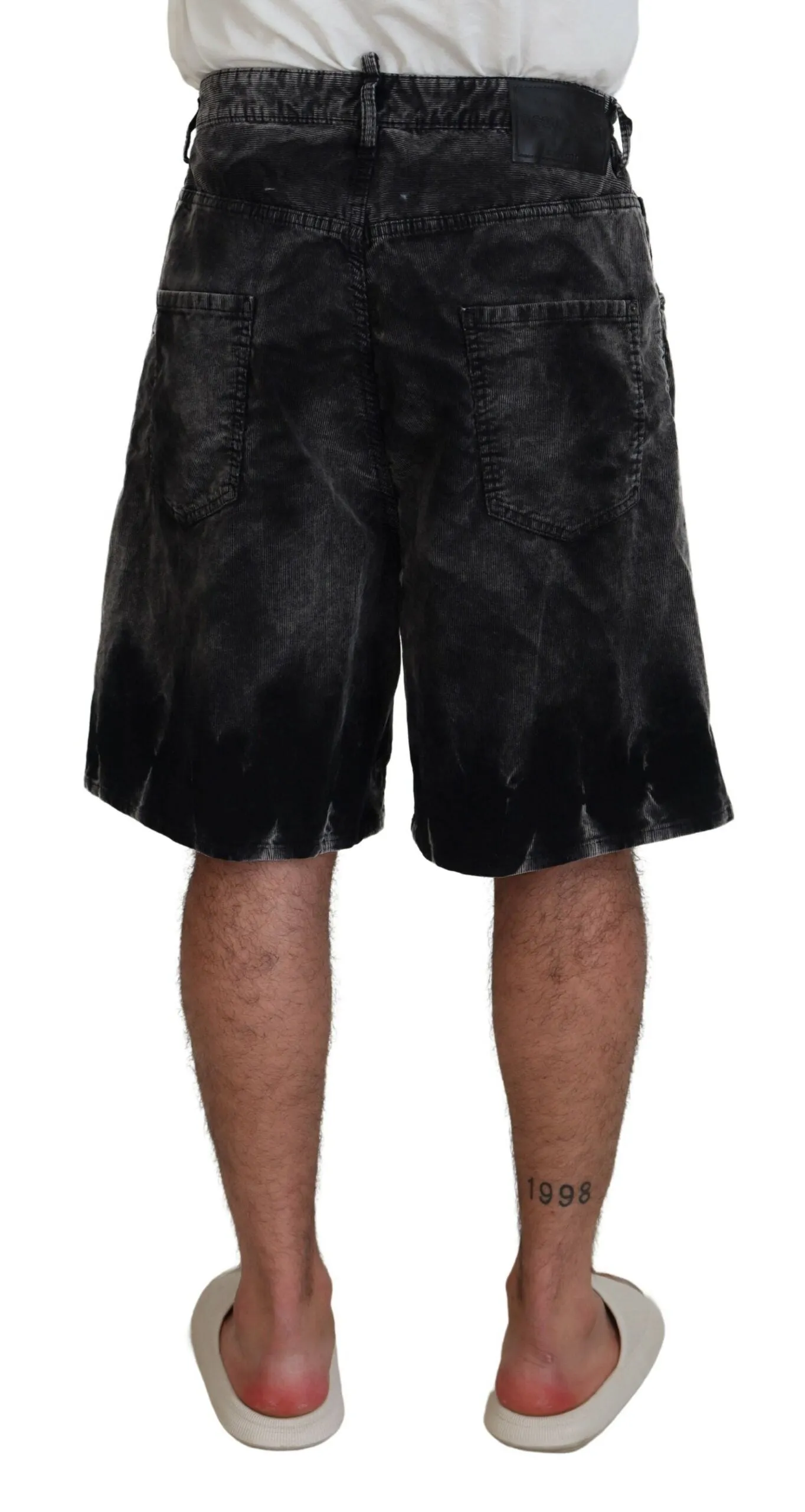 Dsqua²  Cotton Corduroy Bermuda Men's Shorts