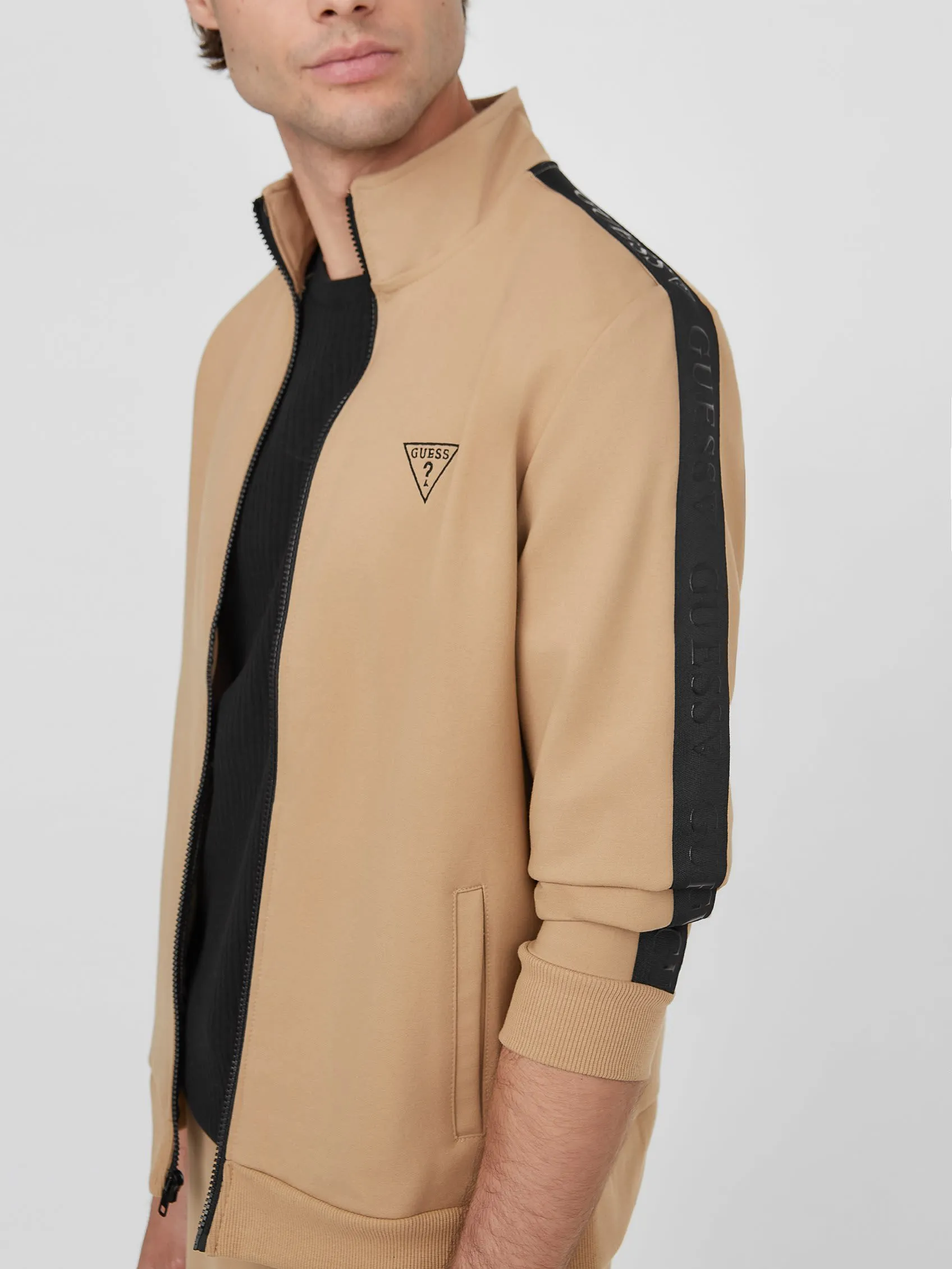 Eco Andrew Logo Zip-Up Jacket