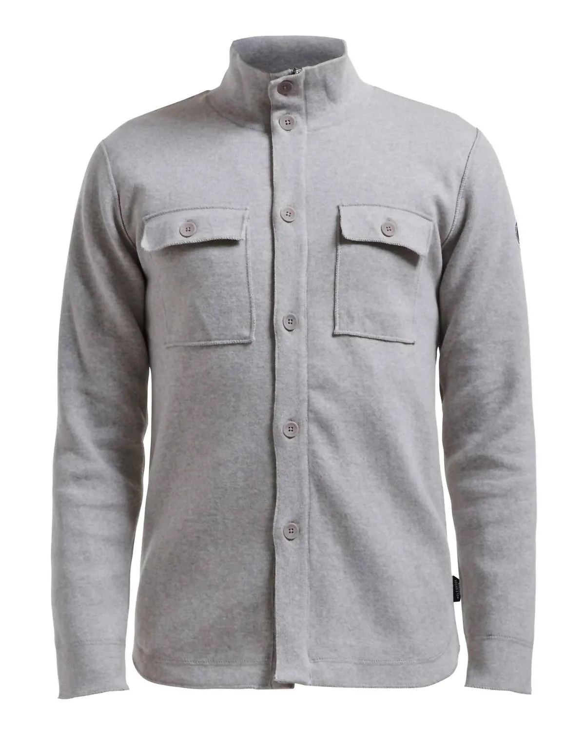 Edwin Wind Proof Jacket In Grey Melange
