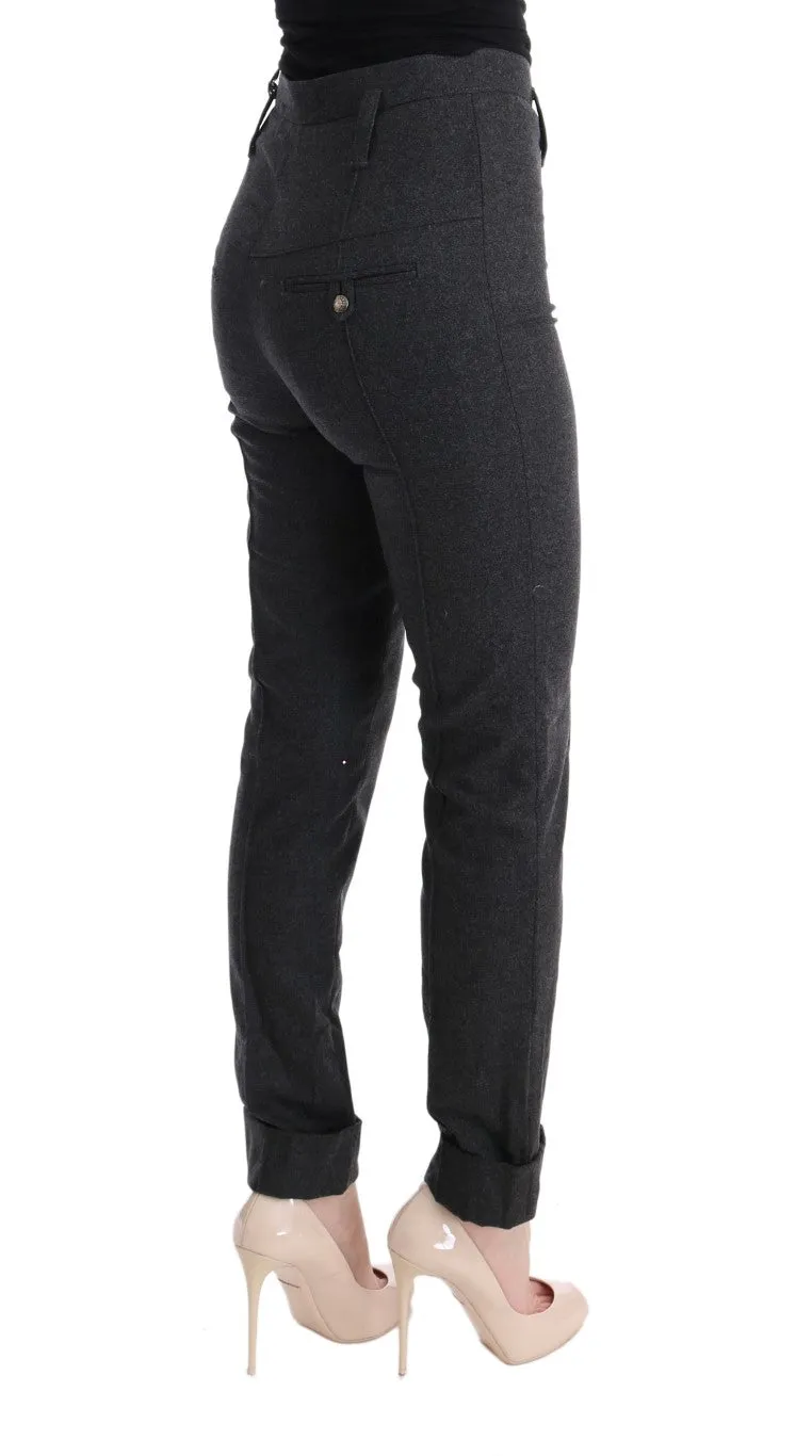 Ermanno Scervino Chic  Casual Skinny Women's Pants