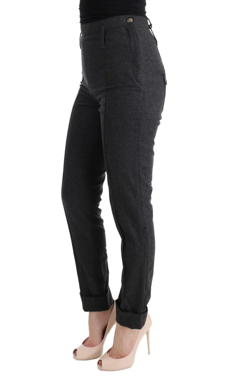 Ermanno Scervino Chic  Casual Skinny Women's Pants