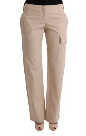 Ermanno Scervino Chic  Cropped Pants - Regular Fit Women's Elegance