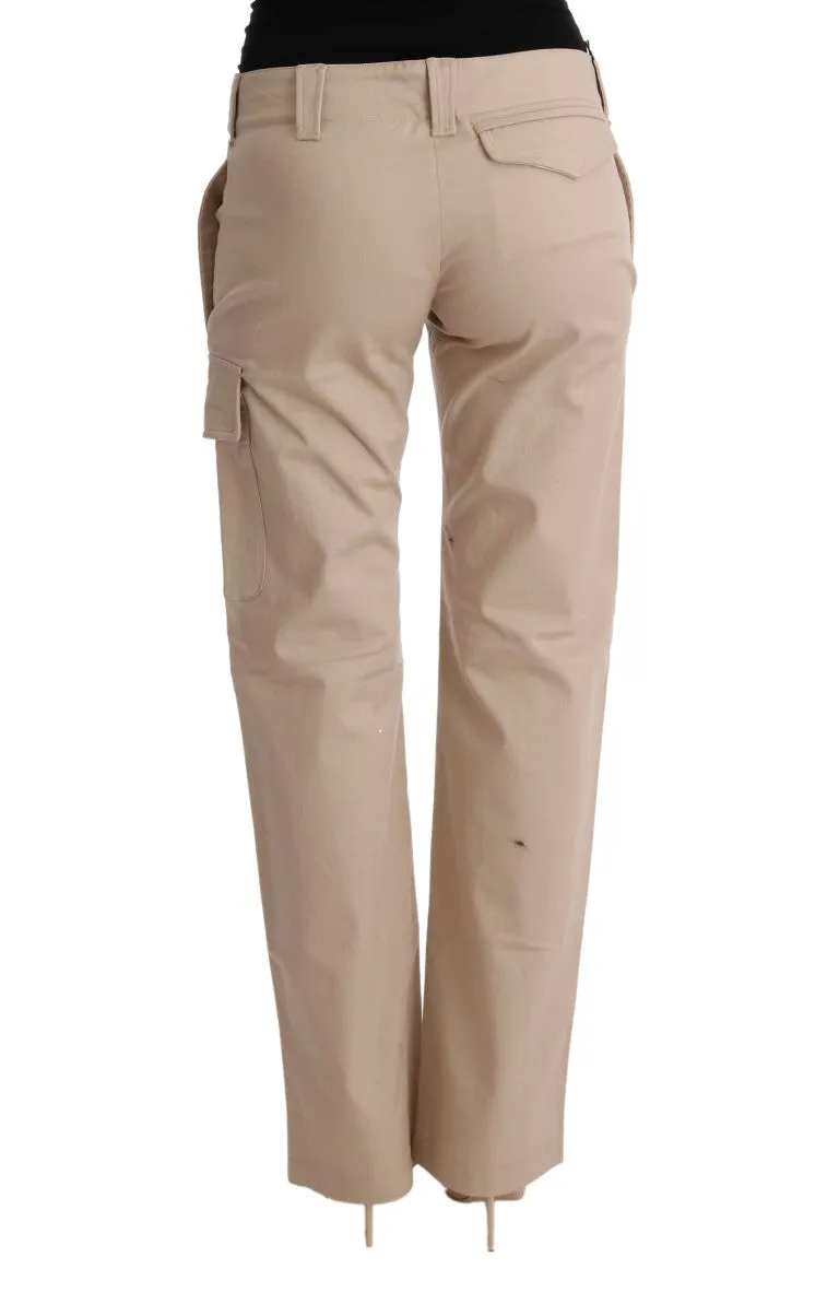 Ermanno Scervino Chic  Cropped Pants - Regular Fit Women's Elegance