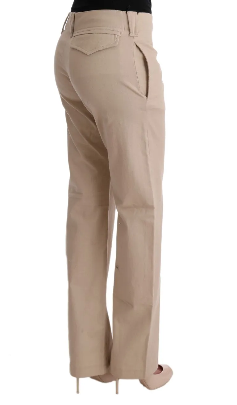 Ermanno Scervino Chic  Cropped Pants - Regular Fit Women's Elegance