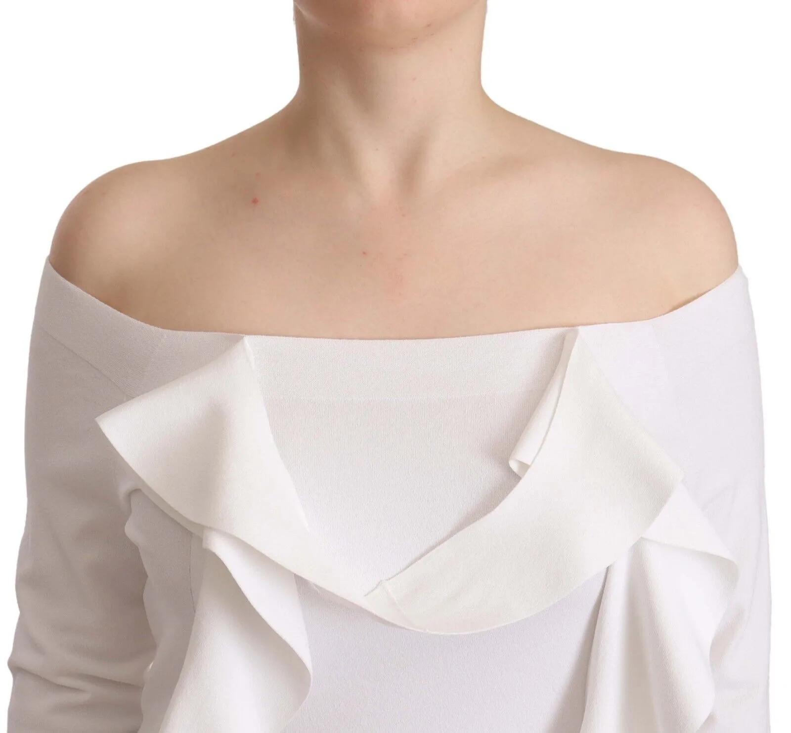 EXTERIOR  Long Sleeves Off Shoulder Women Top Women's Blouse