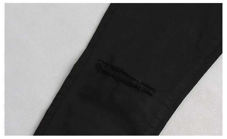 Floral Embroidered Jeans For Women
