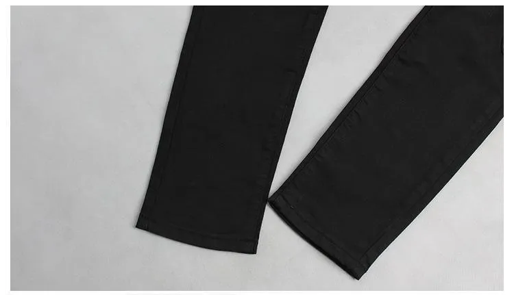 Floral Embroidered Jeans For Women