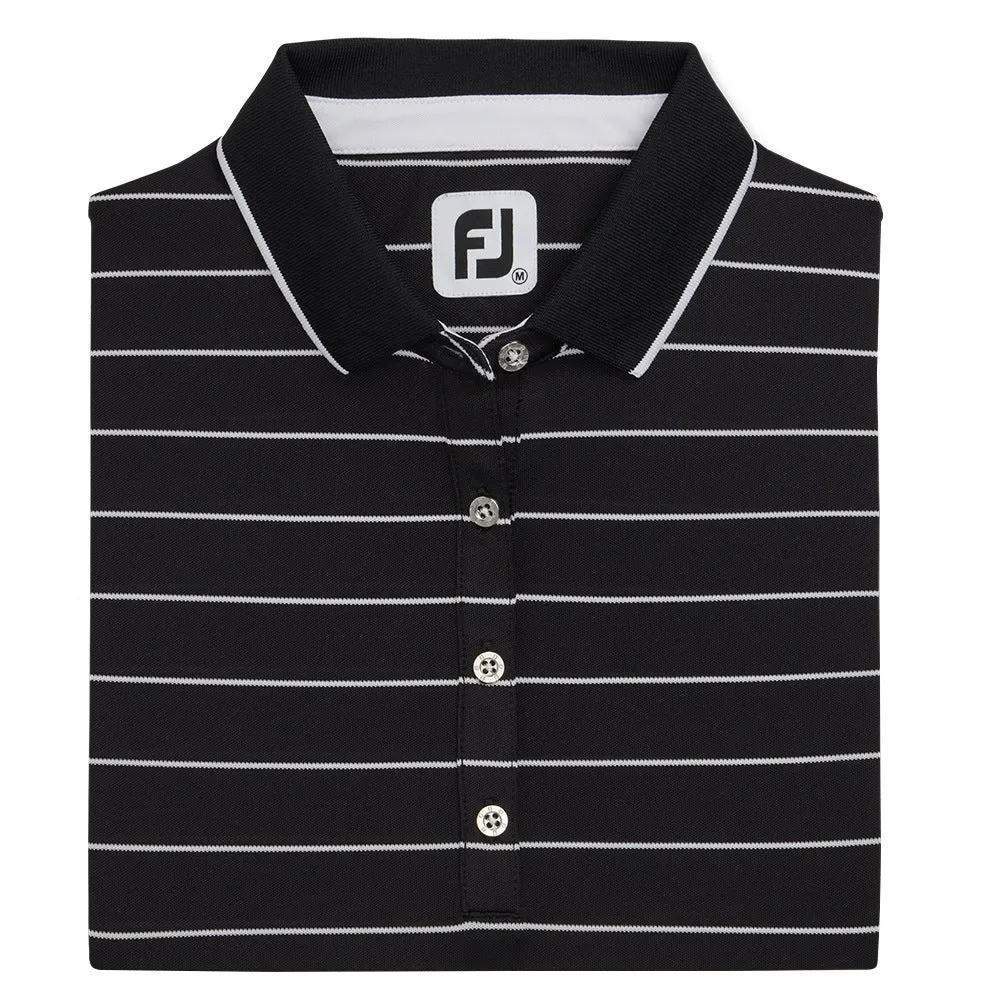 FootJoy Pique Half Sleeve Pinstripe Golf Polo 2022 Women