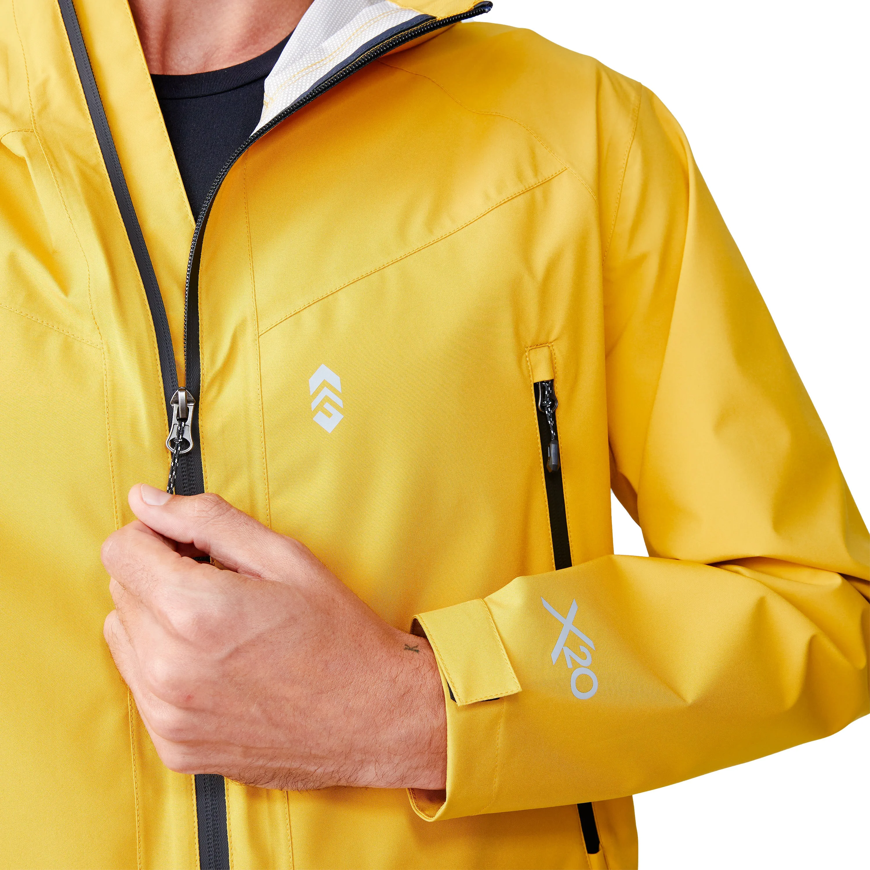 Free Country Men's Hydro Lite X2O Squall Rain Jacket