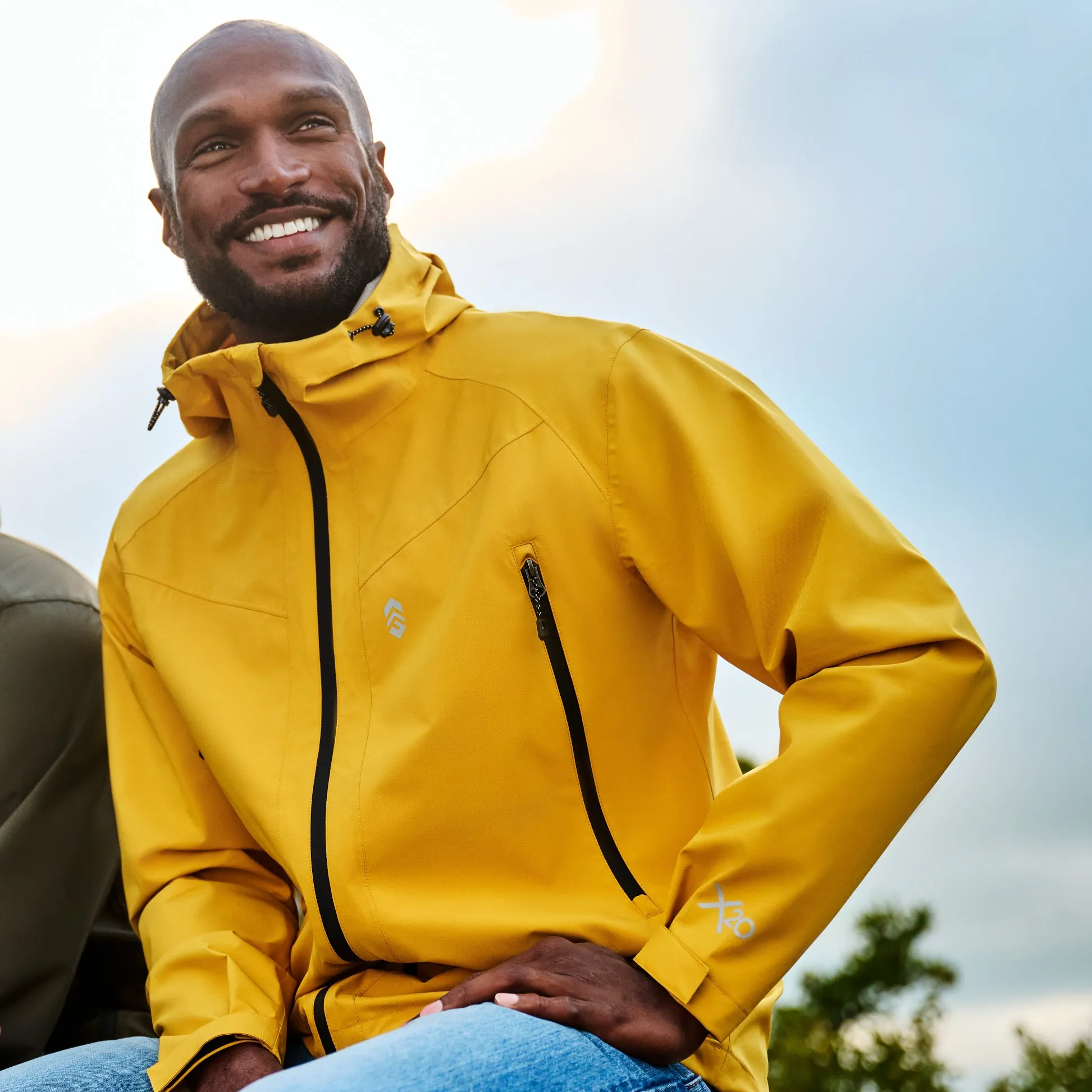 Free Country Men's Hydro Lite X2O Squall Rain Jacket