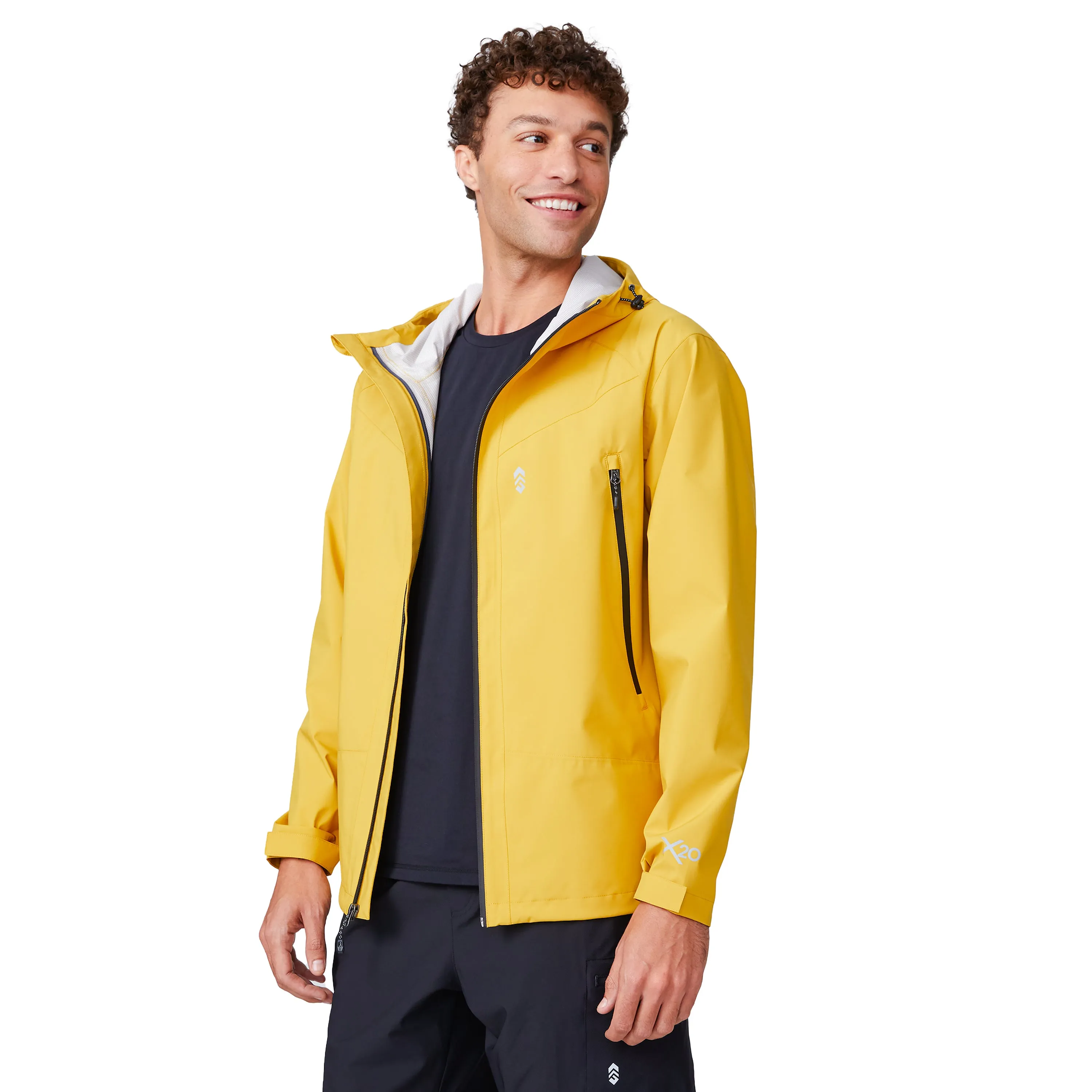 Free Country Men's Hydro Lite X2O Squall Rain Jacket