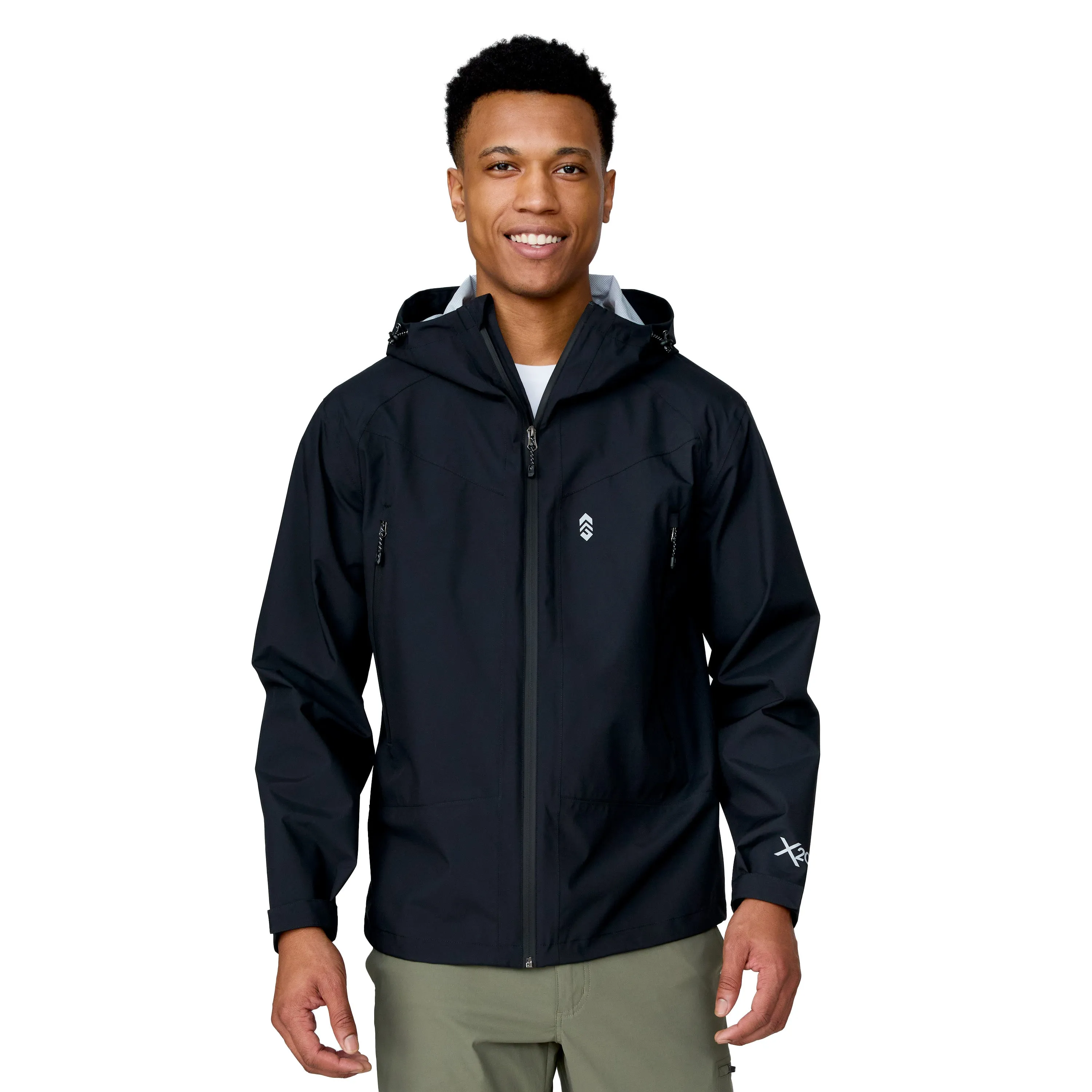 Free Country Men's Hydro Lite X2O Squall Rain Jacket