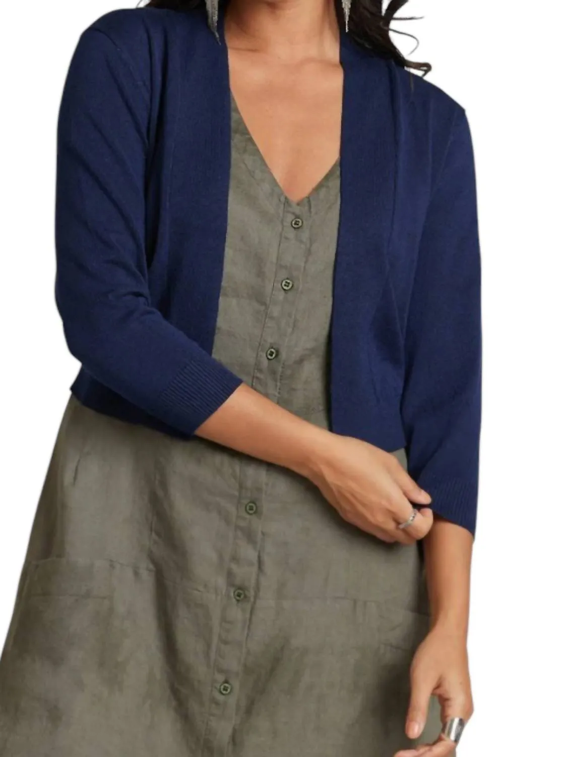 Gauge Sweater In Navy