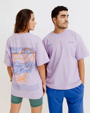 Honest Mistakes Printed Oversized Tee