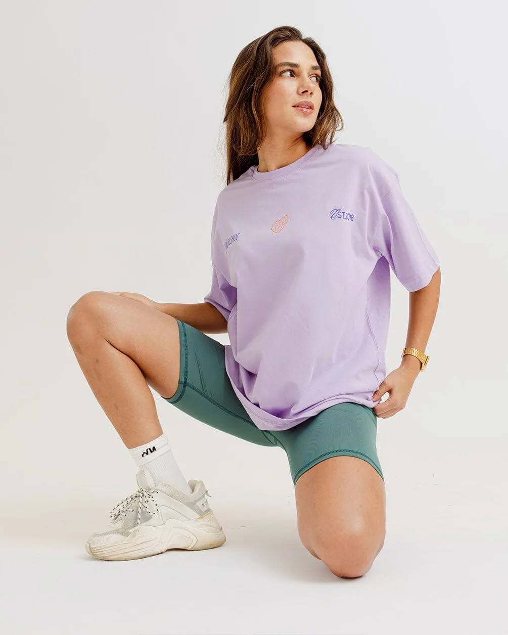 Honest Mistakes Printed Oversized Tee