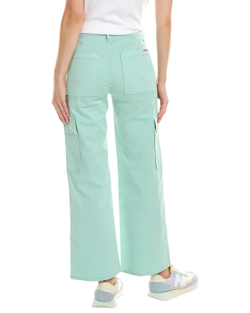 HUDSON Jeans Rosalie Light Sage High-Rise Wide Leg Jean