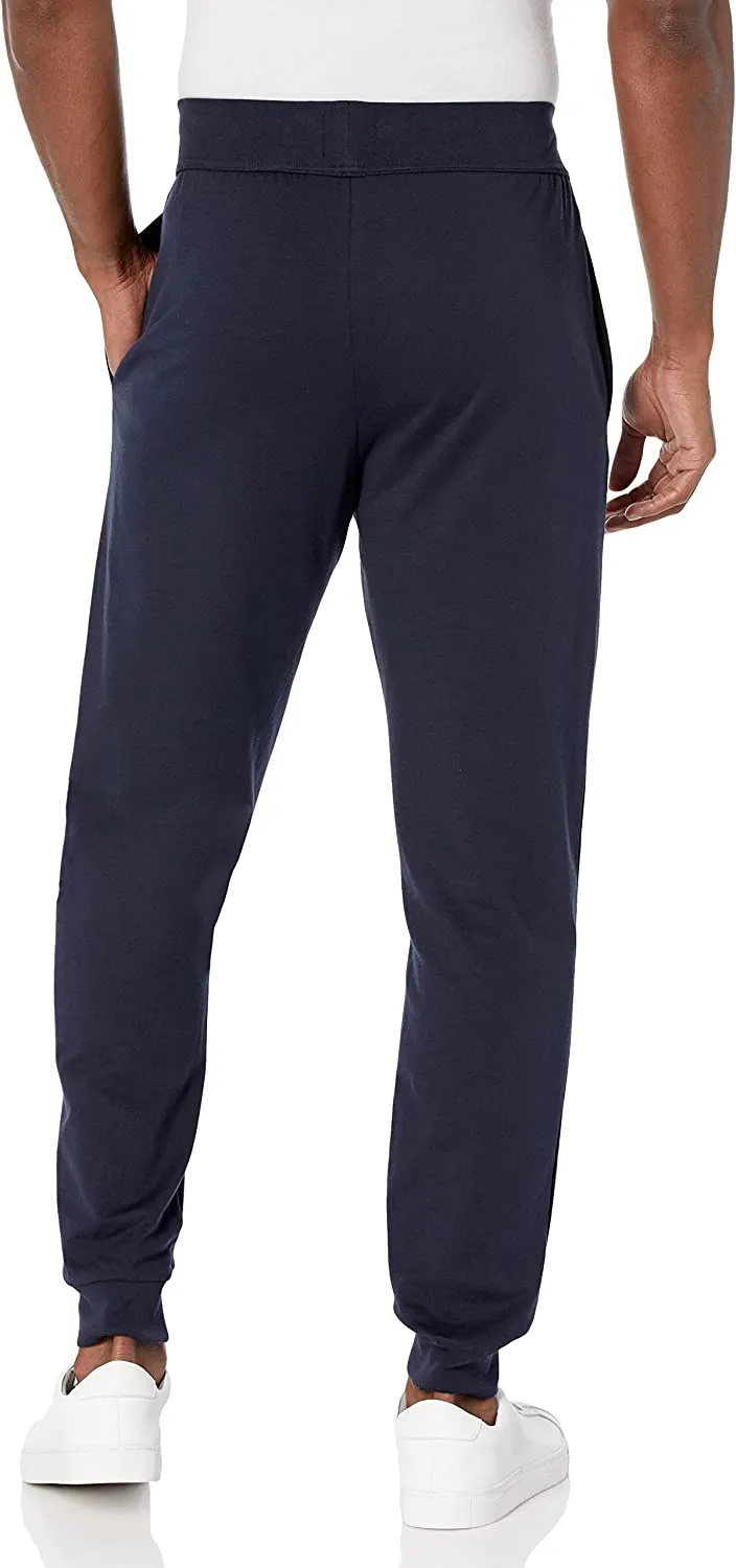 Hugo Boss Men's Stark Navy Cotton Authentic Track Pants Joggers