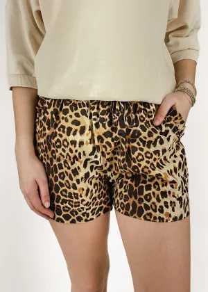 Jasmine Leopard Print Shorts