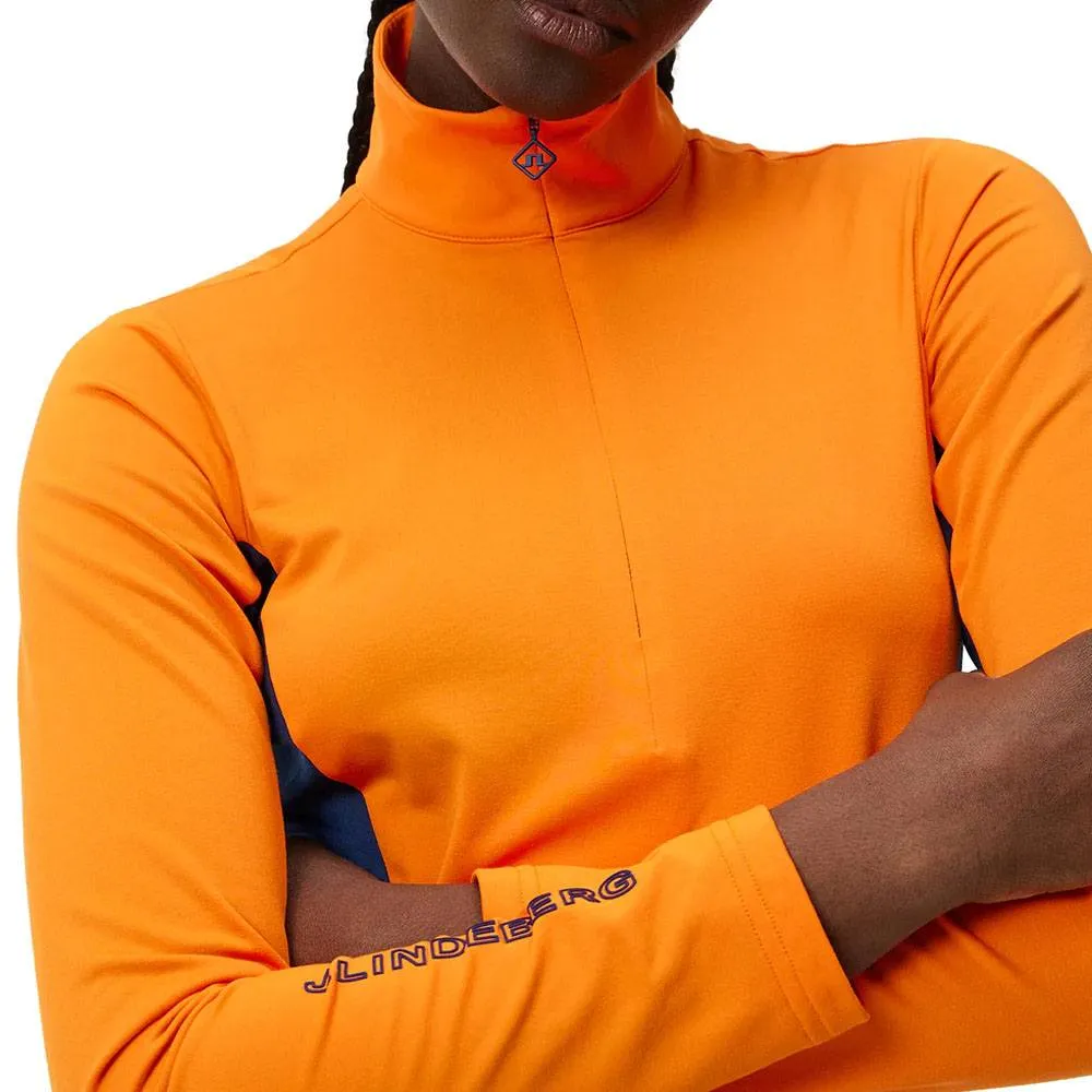 J.Lindeberg Coockies Mid Layer Golf Pullover Exuberance - FW23 Women