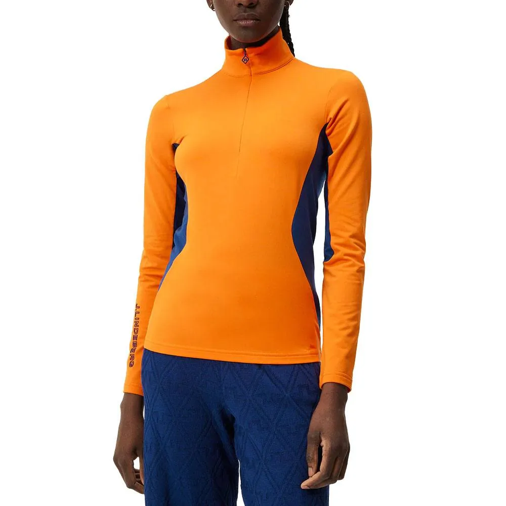J.Lindeberg Coockies Mid Layer Golf Pullover Exuberance - FW23 Women