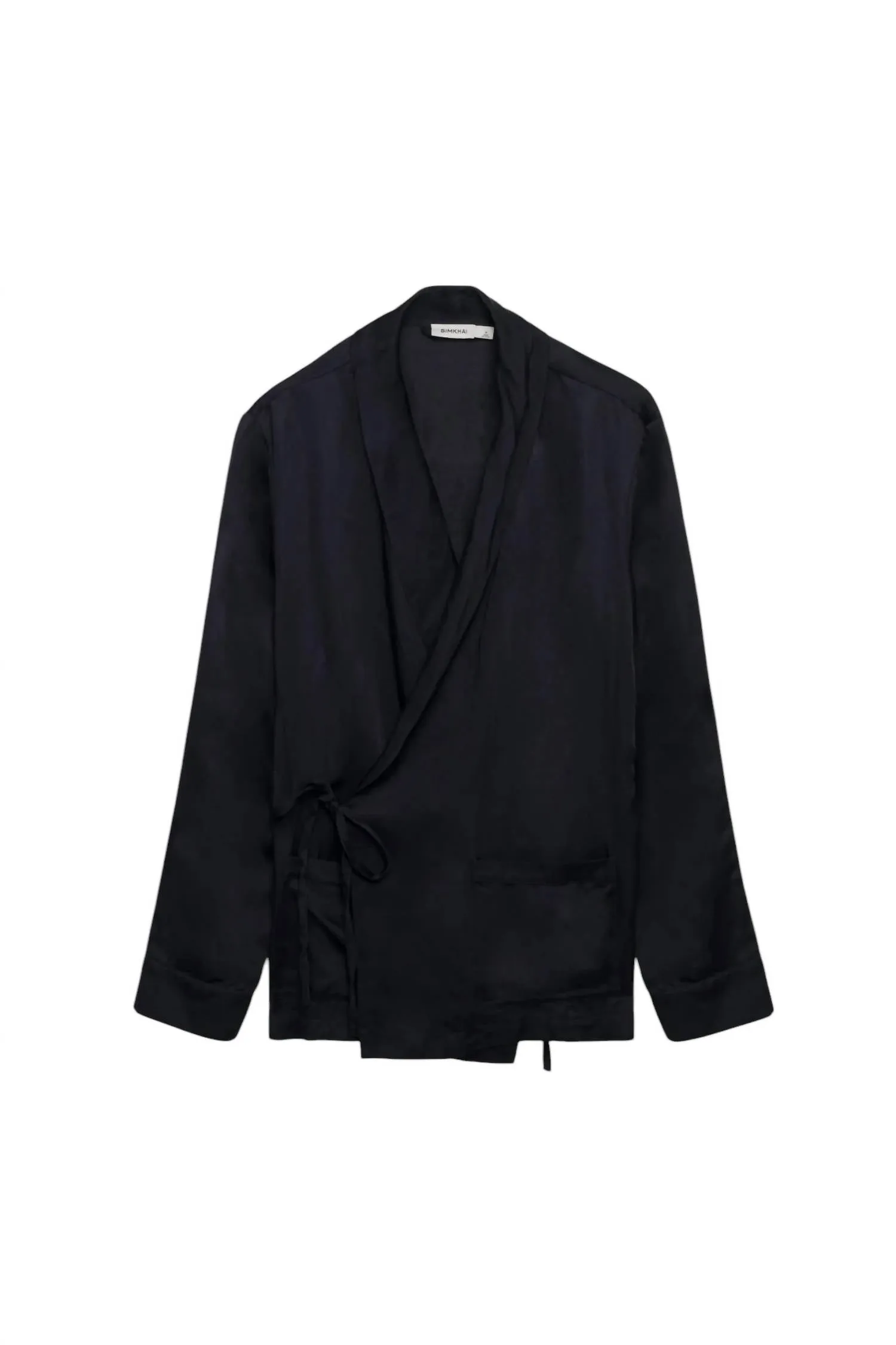 Konrad Kimono Jacket In Black