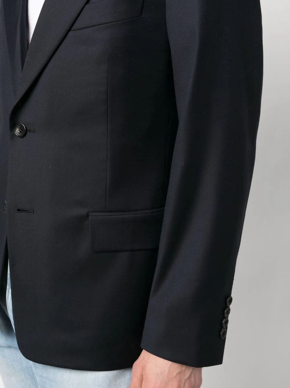 Lanvin Men's Jackets blue
