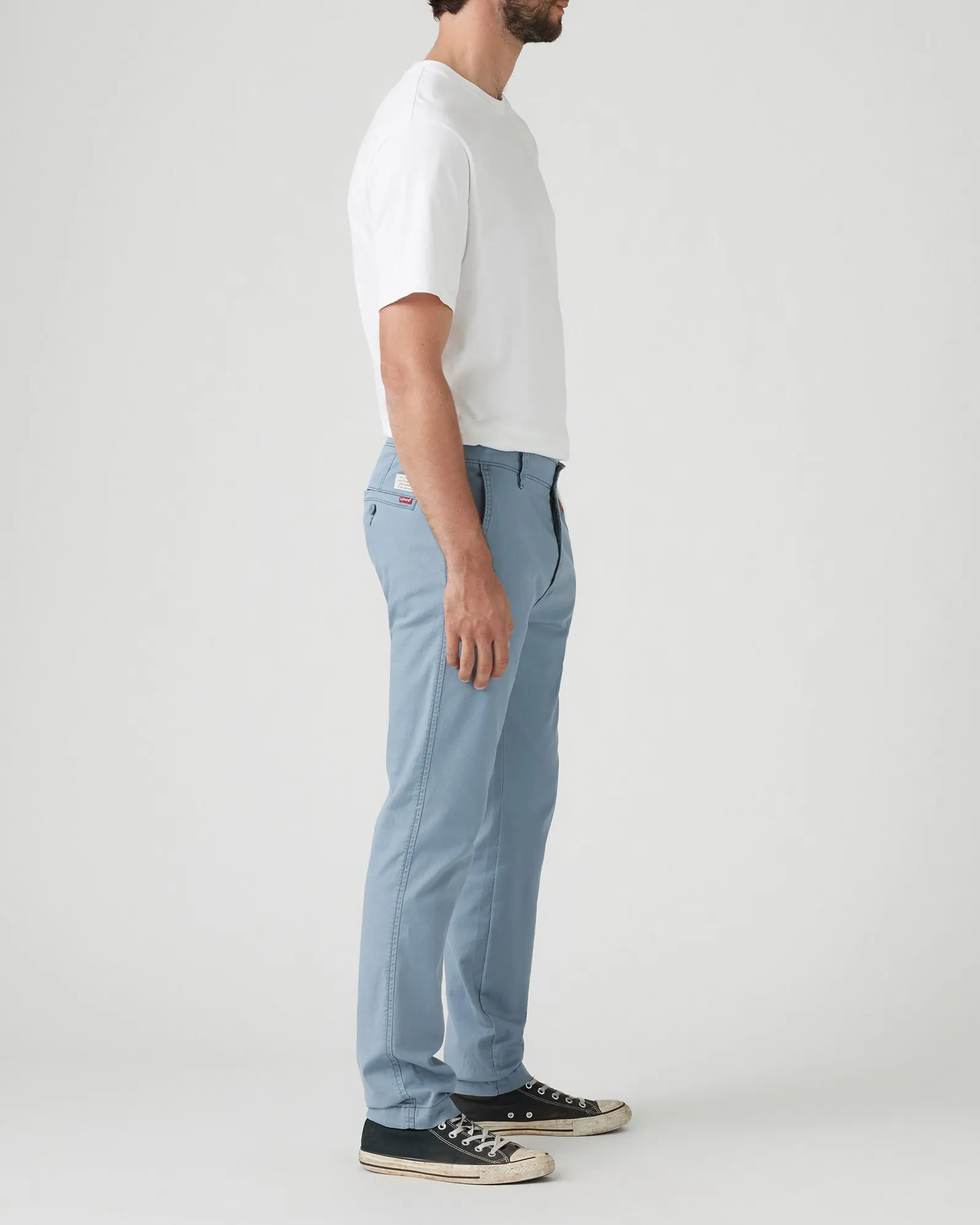 Levi's® XX Chino Standard II Regular Tapered Linen Blend Chinos - Steam Blue