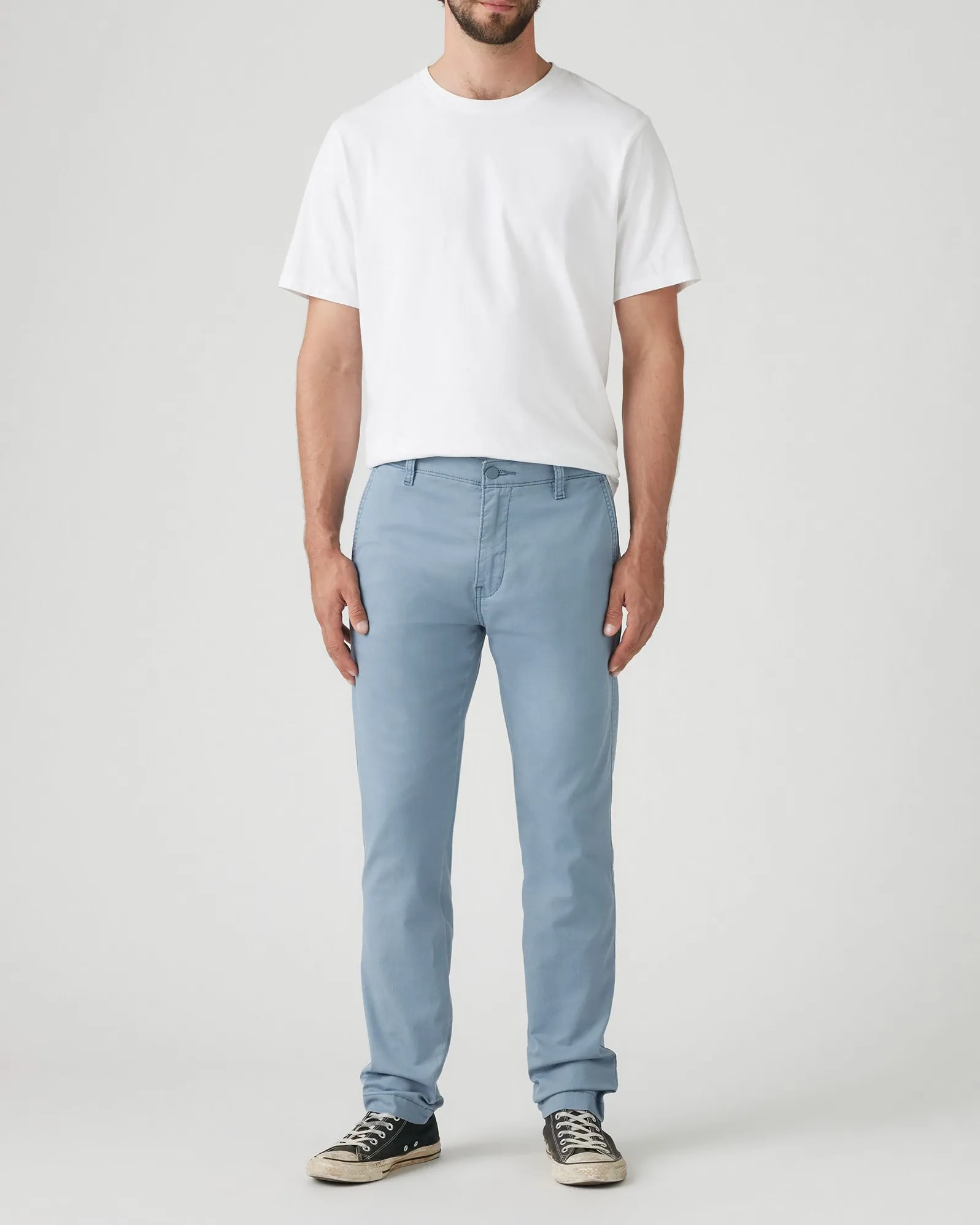 Levi's® XX Chino Standard II Regular Tapered Linen Blend Chinos - Steam Blue