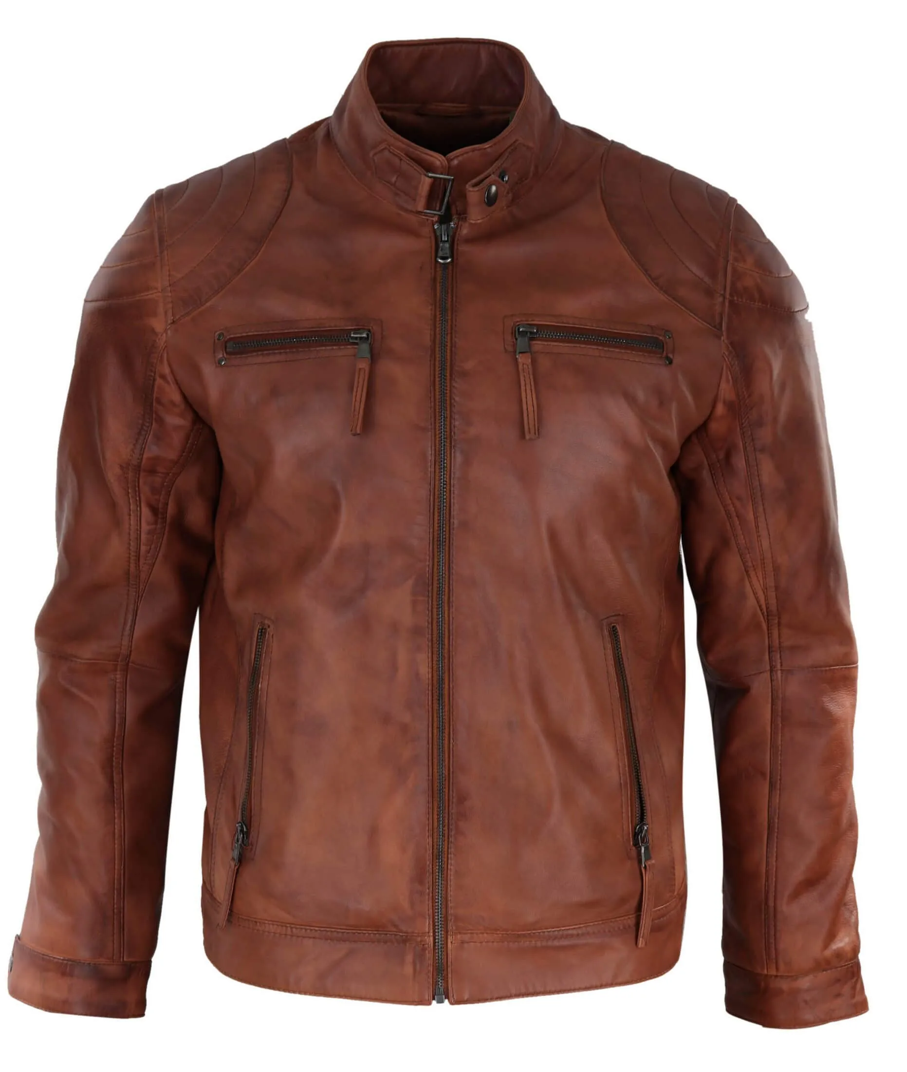Light Short Motorcycle Jacket