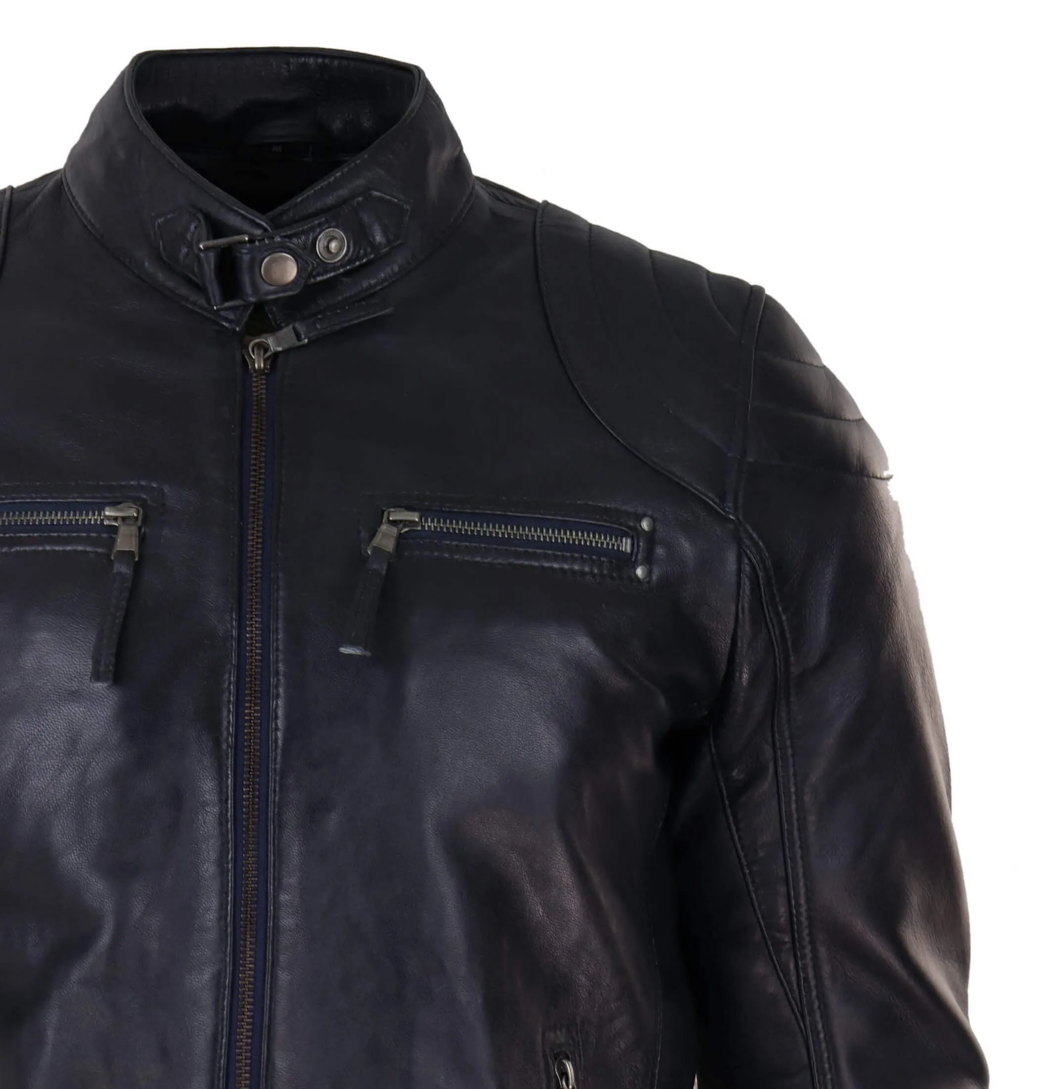 Light Short Motorcycle Jacket