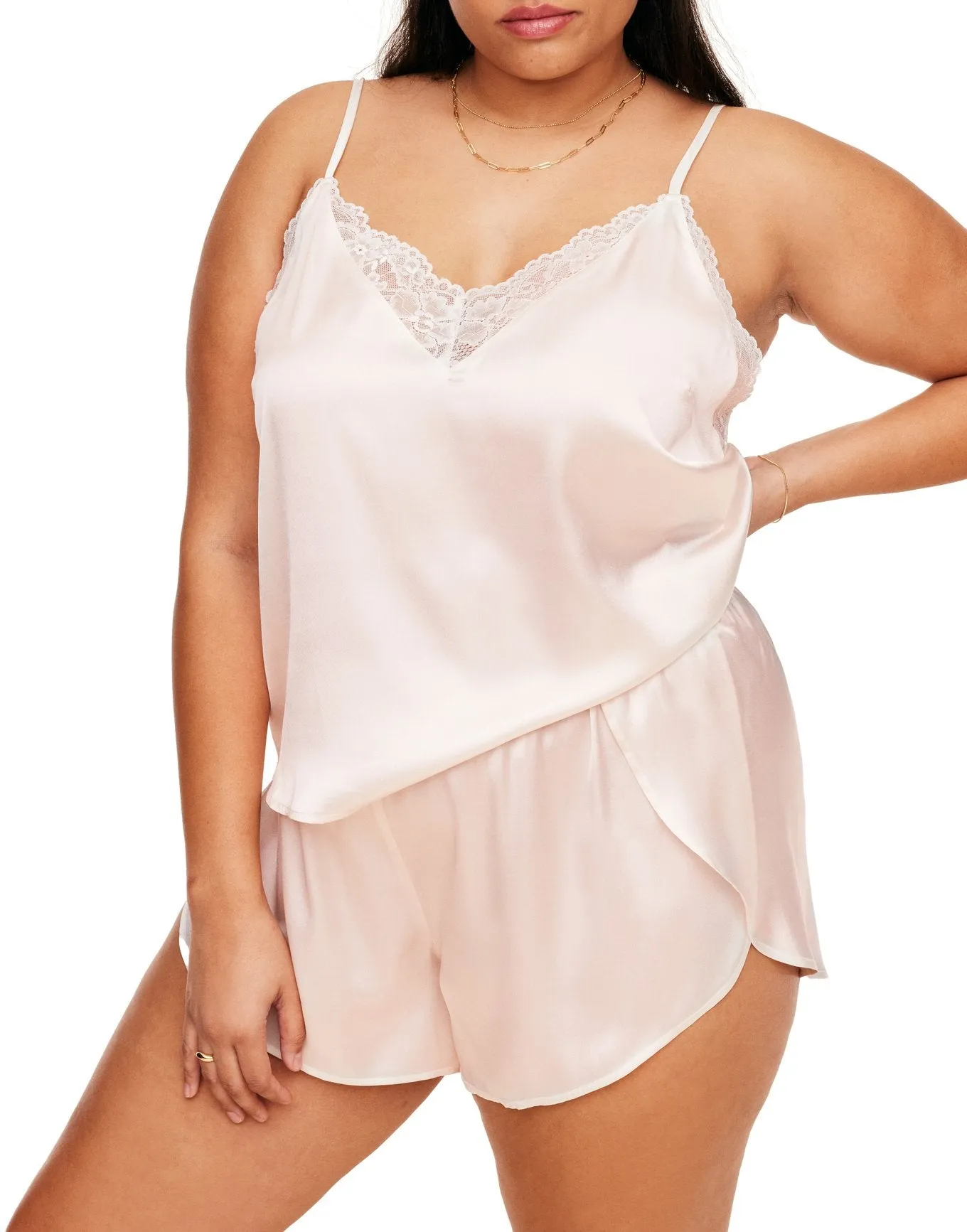 Linny Women's Plus-Size Pajama Camisole & Shorts Set