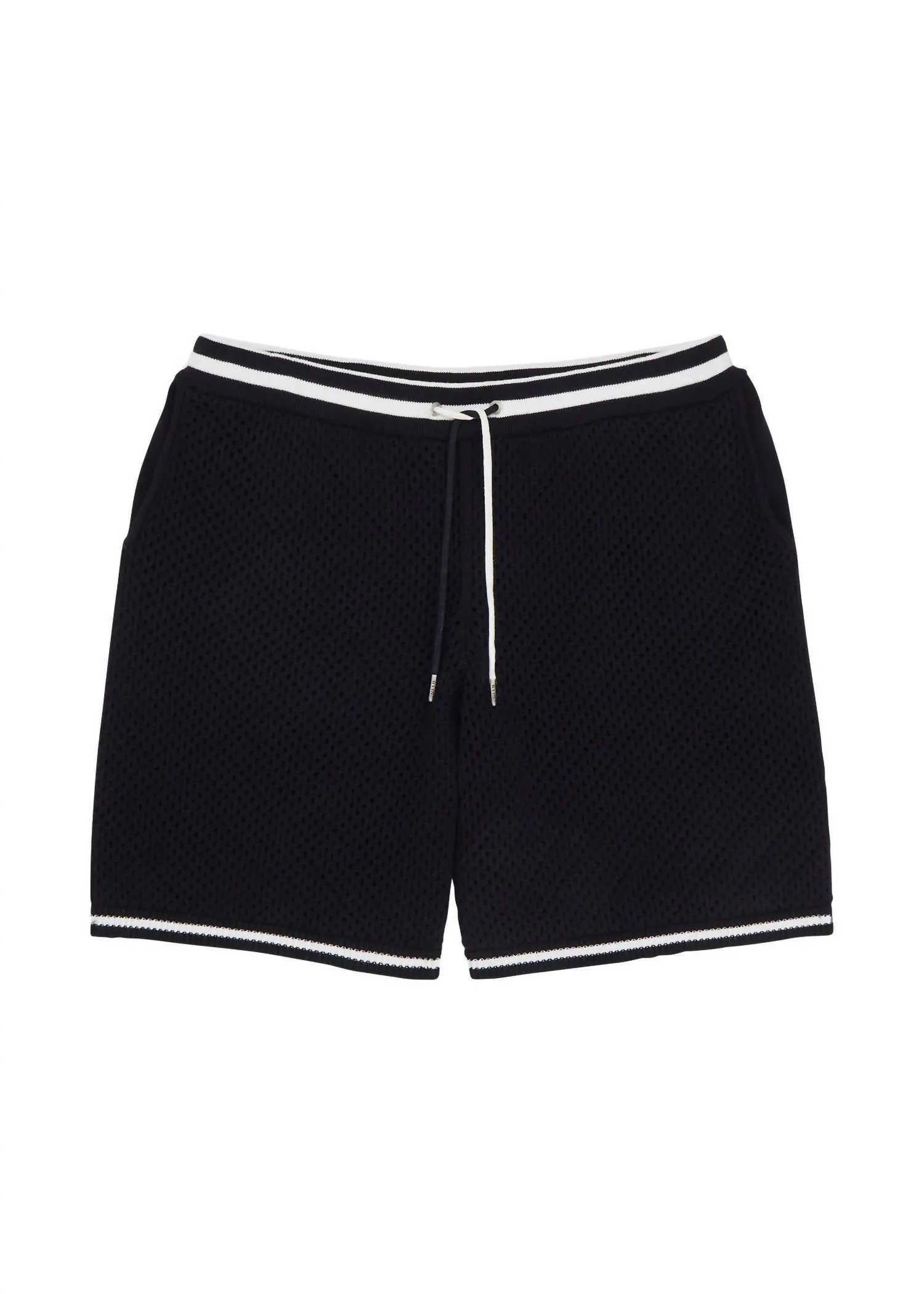 Logan Crochet Short In Black/white