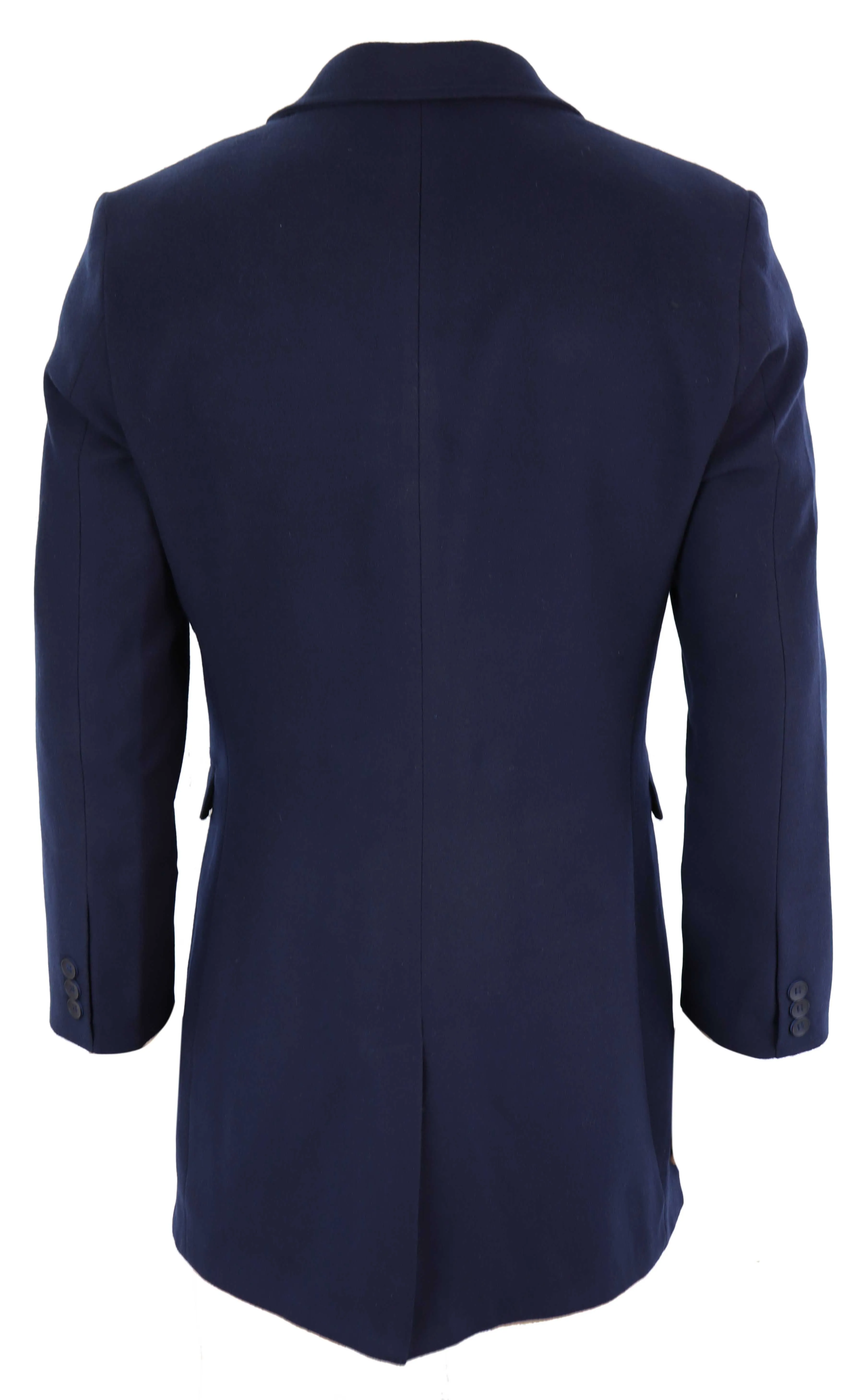 Long Wool Mix Overcoat Peaky Blinders