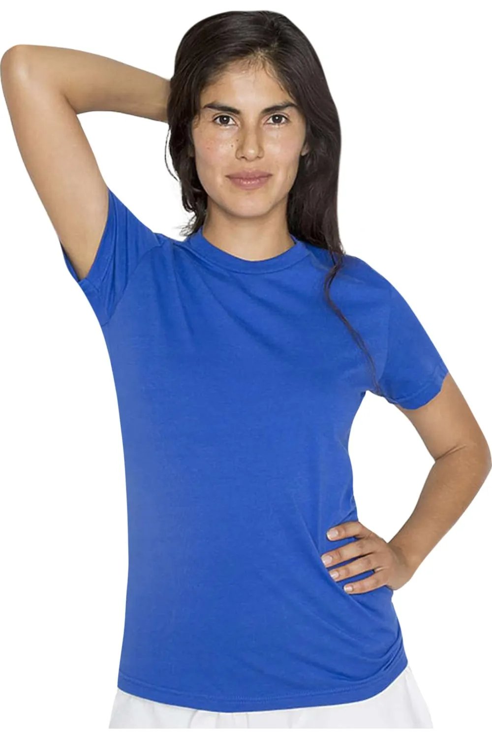 Los Angeles Apparel USA-Made Women´s Fine Jersey T-Shirt