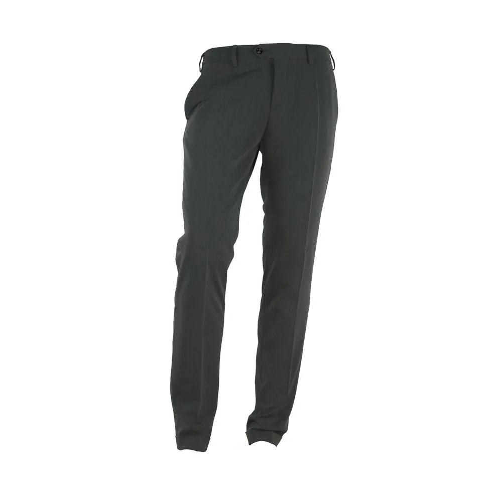Made in Italy Elegant Italian  Trousers for Men's Men