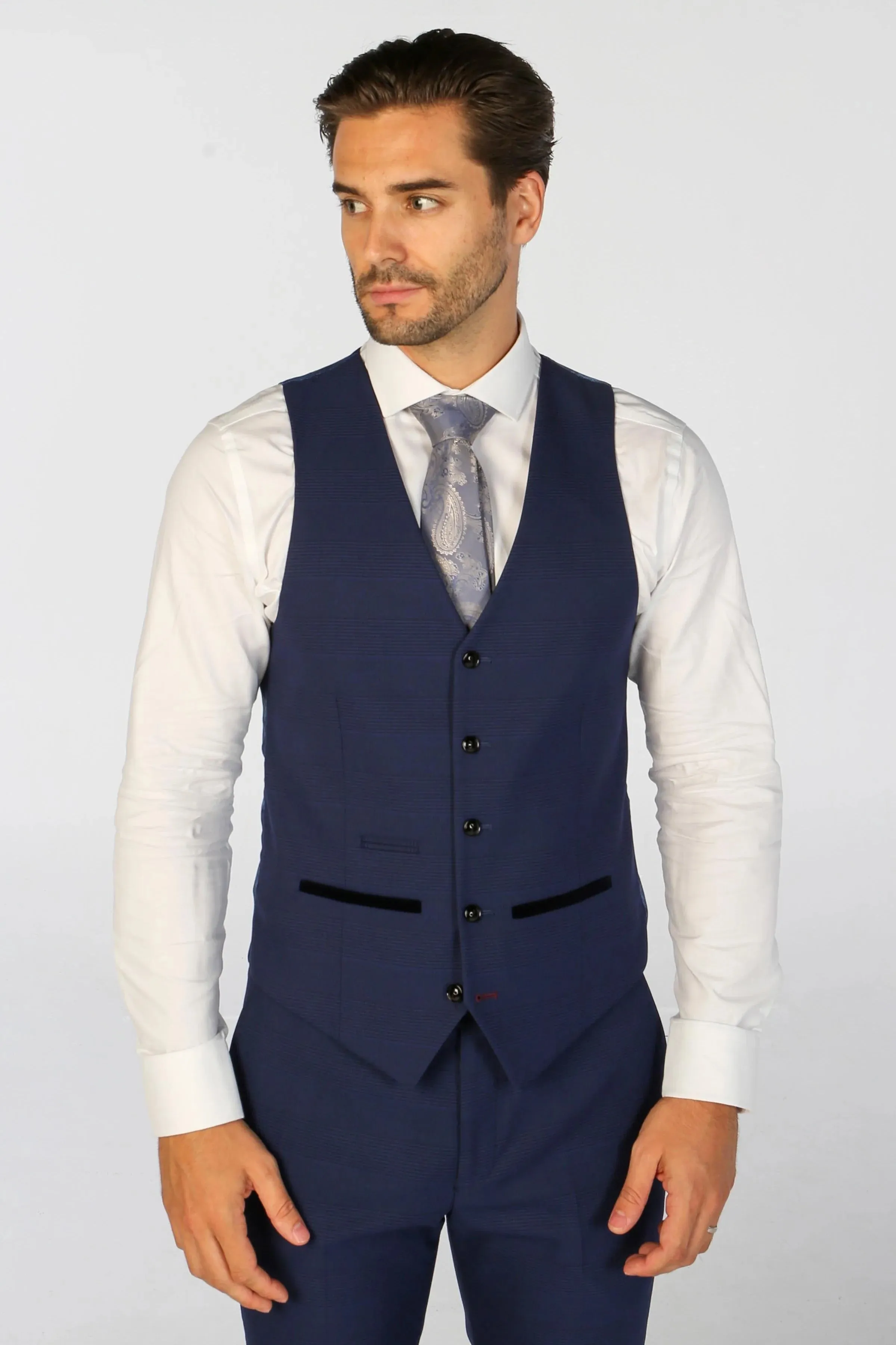 Mark - 3 Piece Tweed Check Suit