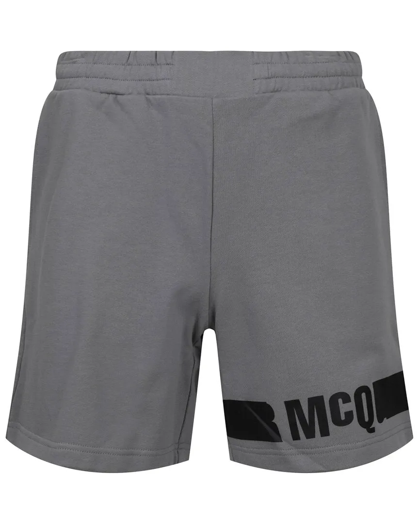 McQ by Alexander McQueen Redacted Logo Sweatshort