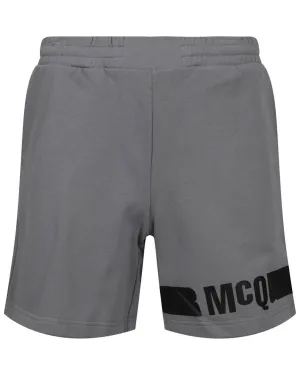 McQ by Alexander McQueen Redacted Logo Sweatshort