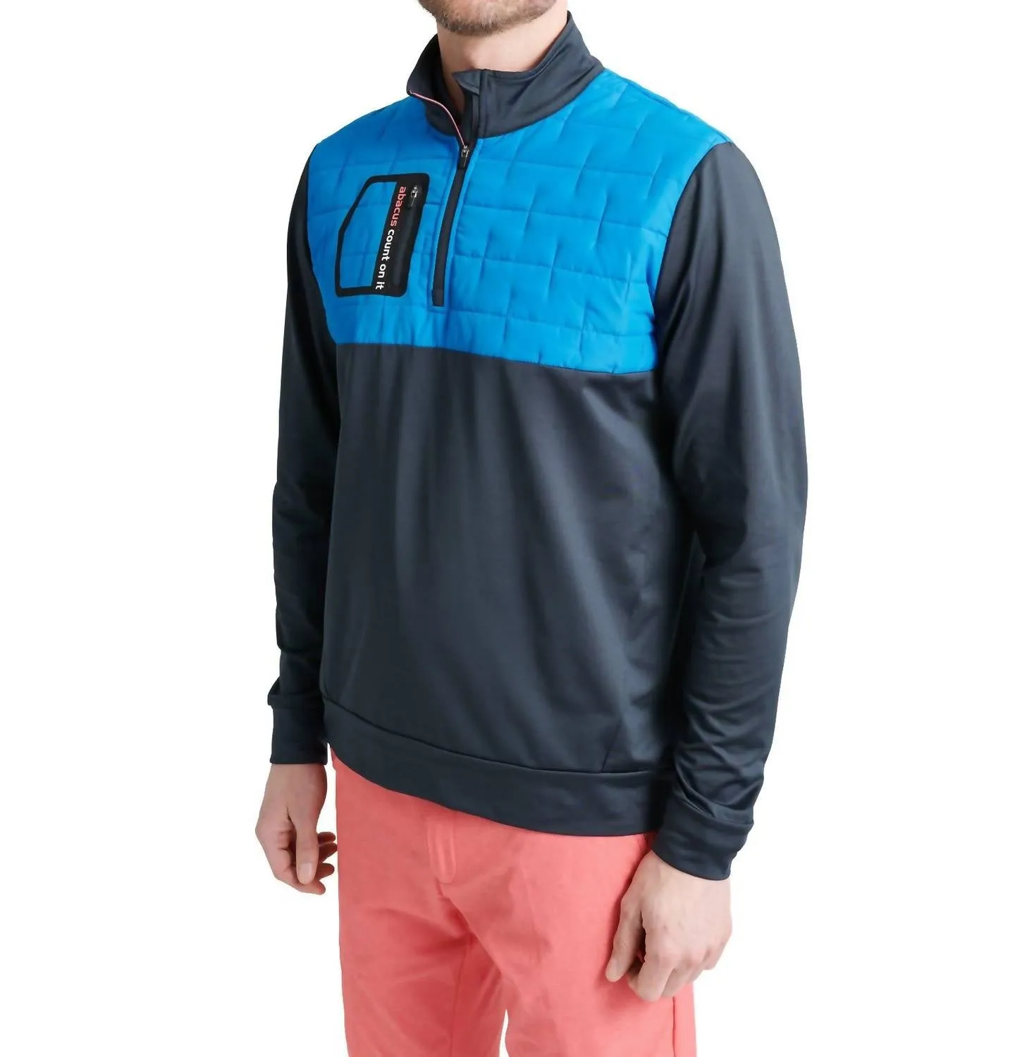 Men Hoylake Thermo Midlayer Jacket In Navy